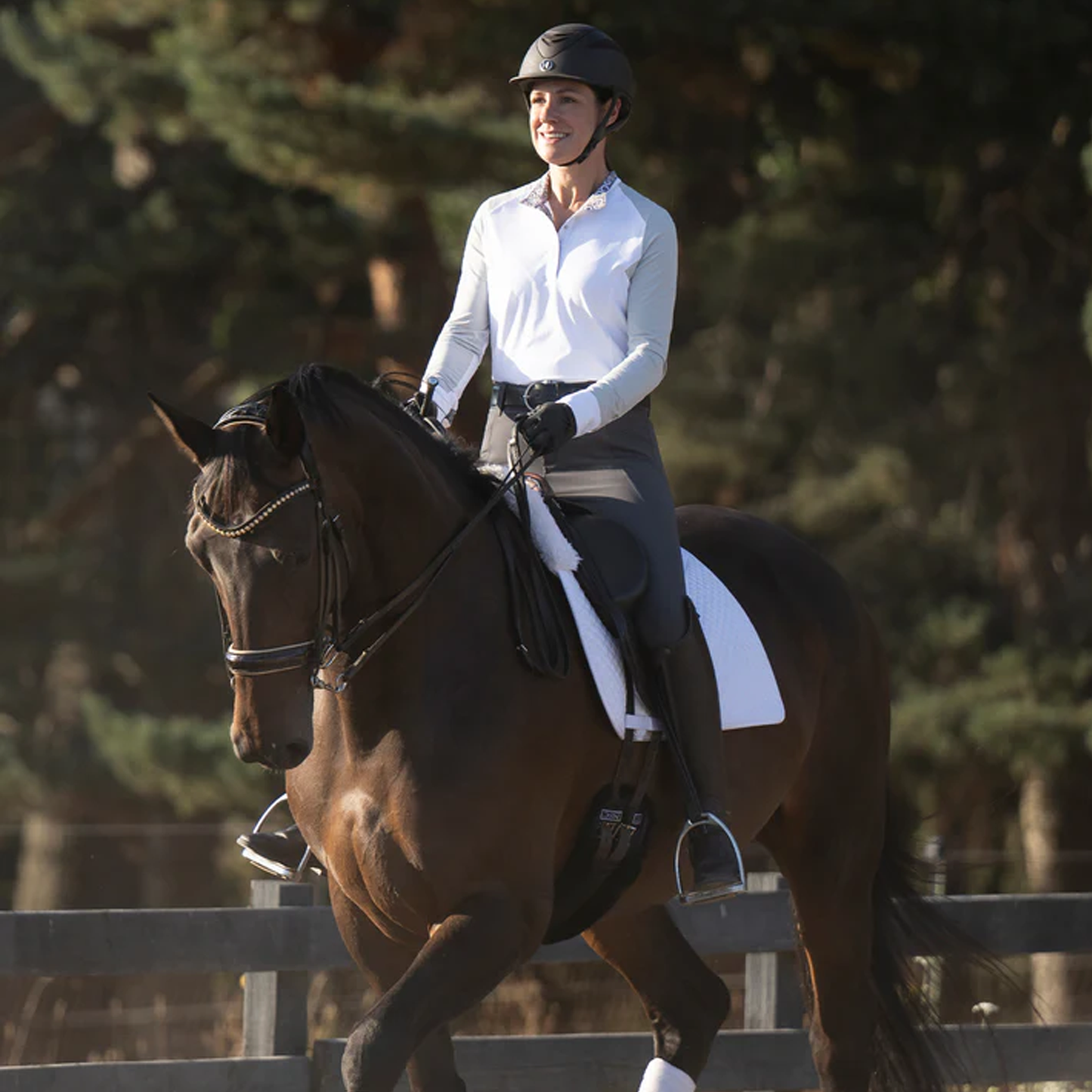Affinity Pro Silicone Knee Patch Riding Breech