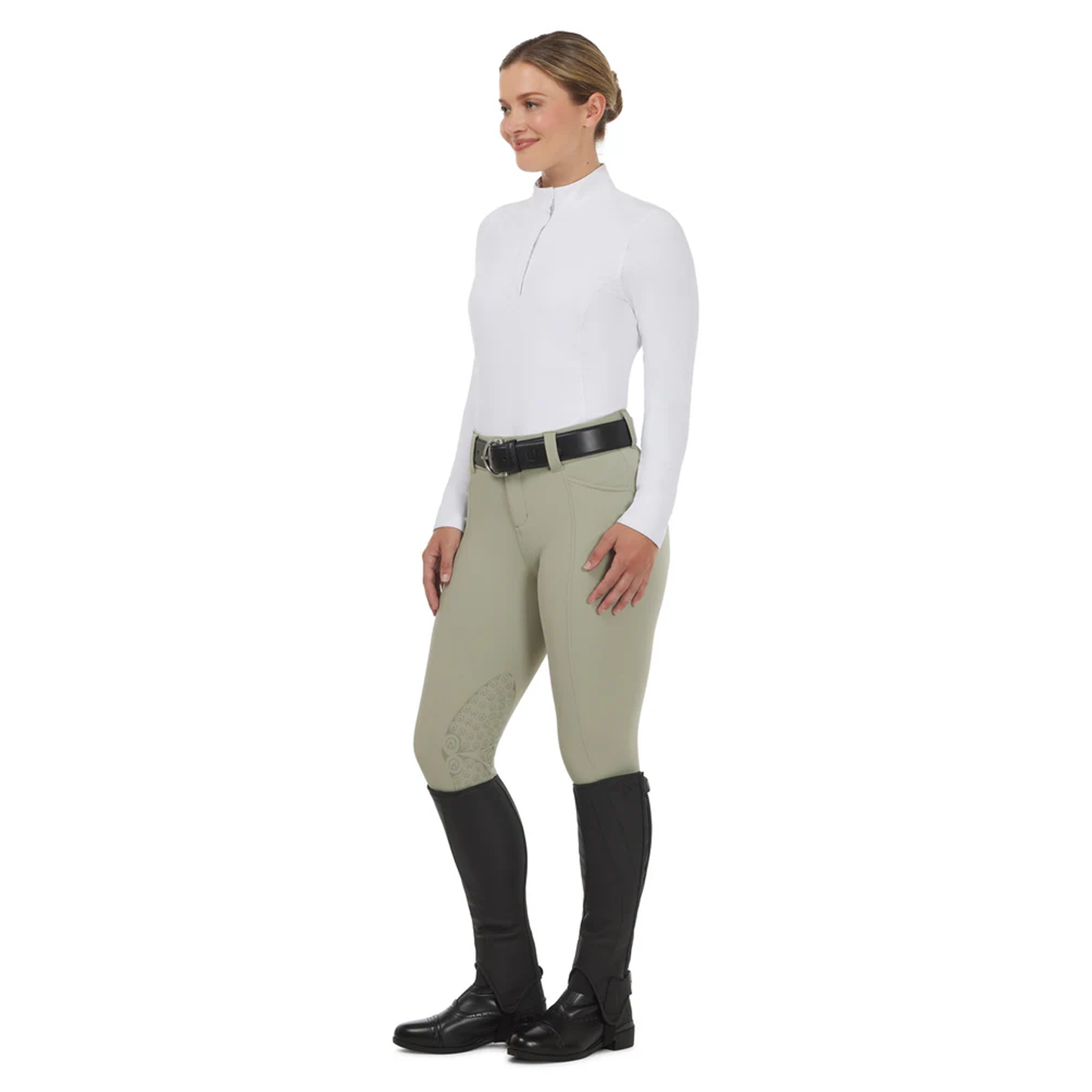 Affinity Pro Silicone Knee Patch Riding Breech