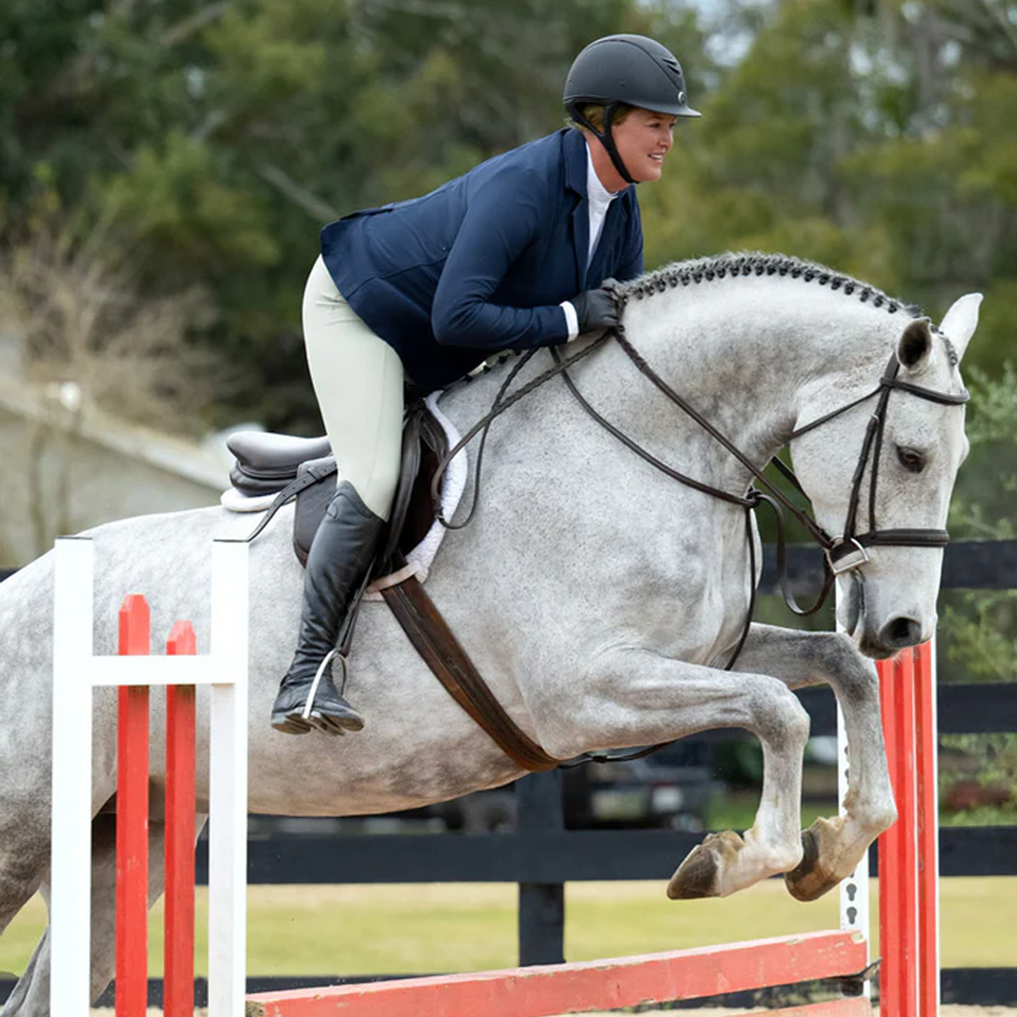 Affinity Pro Silicone Knee Patch Riding Breech