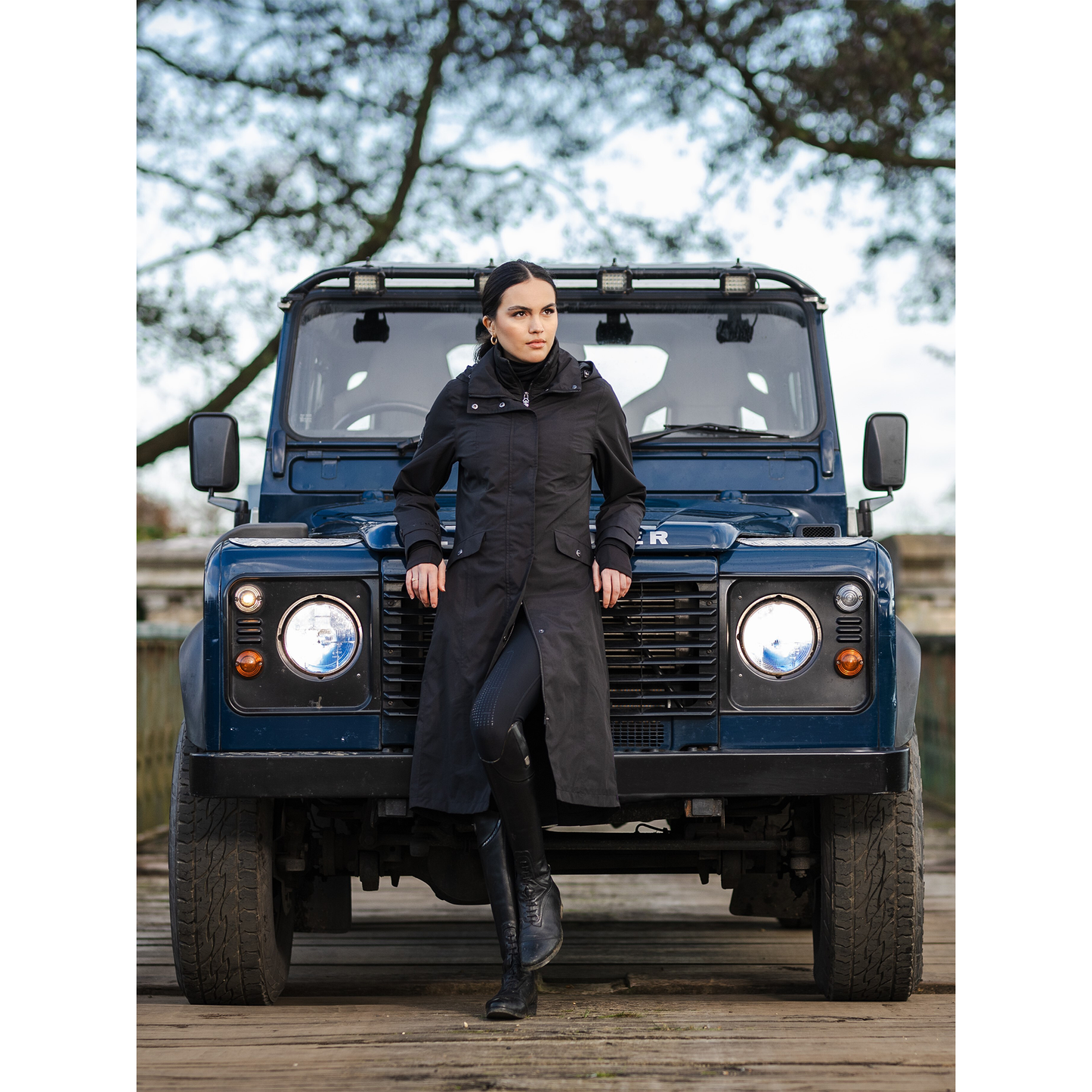 Amelie Waterproof Lightweight Riding Coat