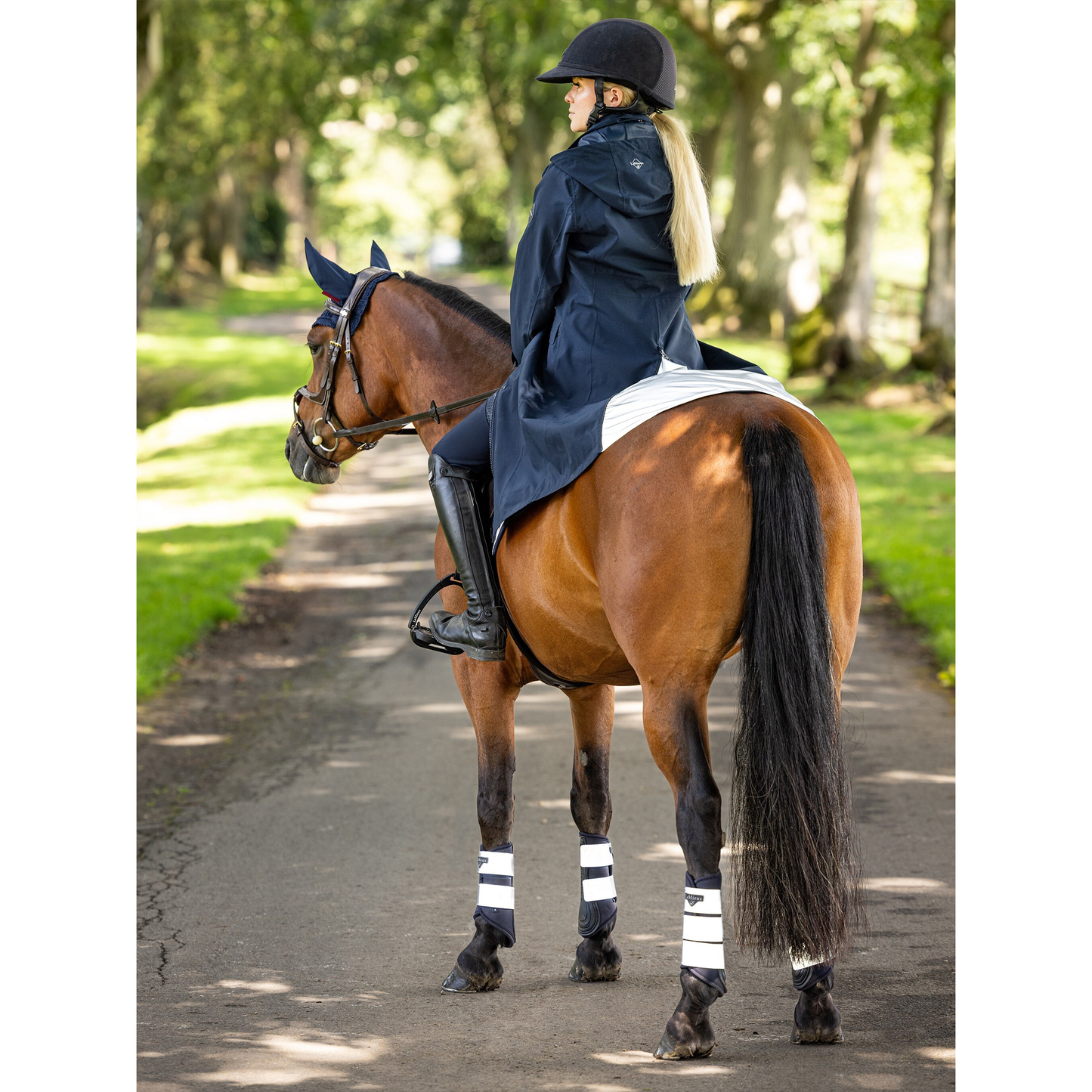 Amelie Waterproof Lightweight Riding Coat