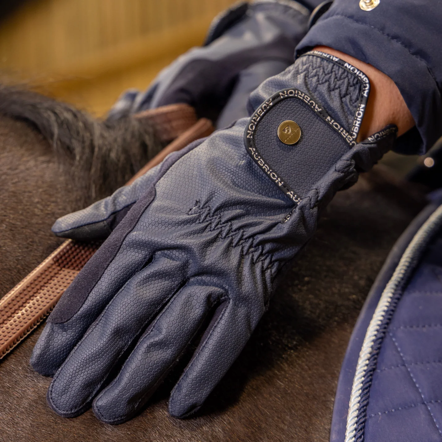 Aubrion Stadium Riding Gloves