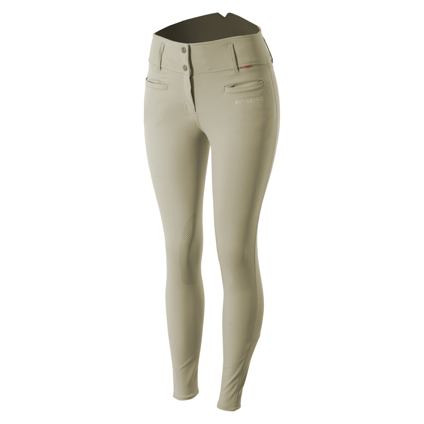 B Vertigo Tiffany High Waist Silicone Knee Patch Breeches