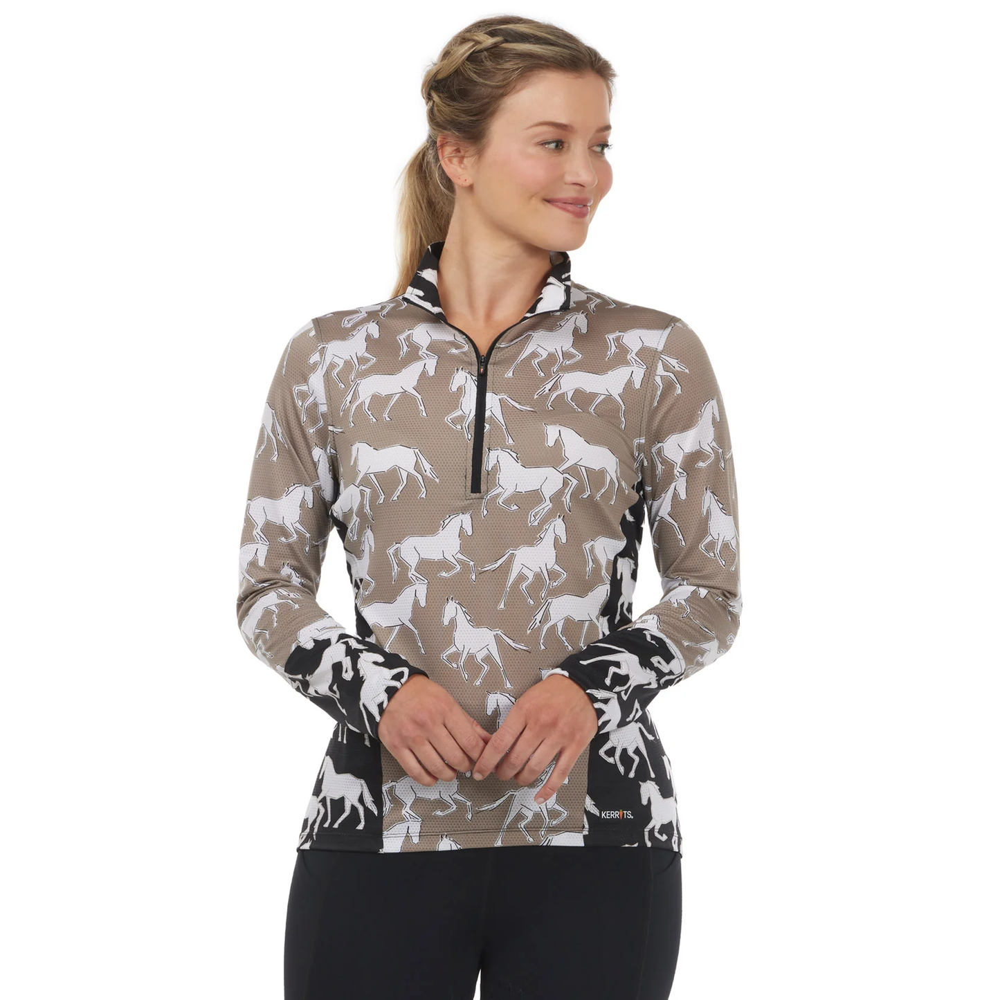 Balance Ice Fil Long Sleeve Riding Shirt