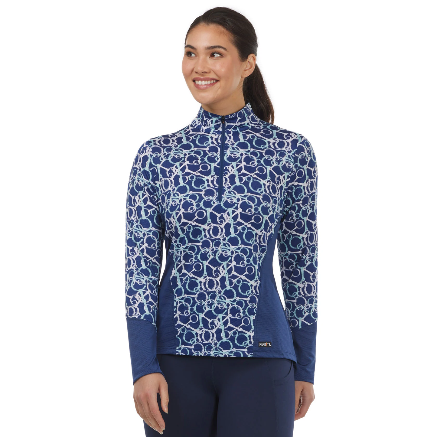 Balance Ice Fil Long Sleeve Riding Shirt