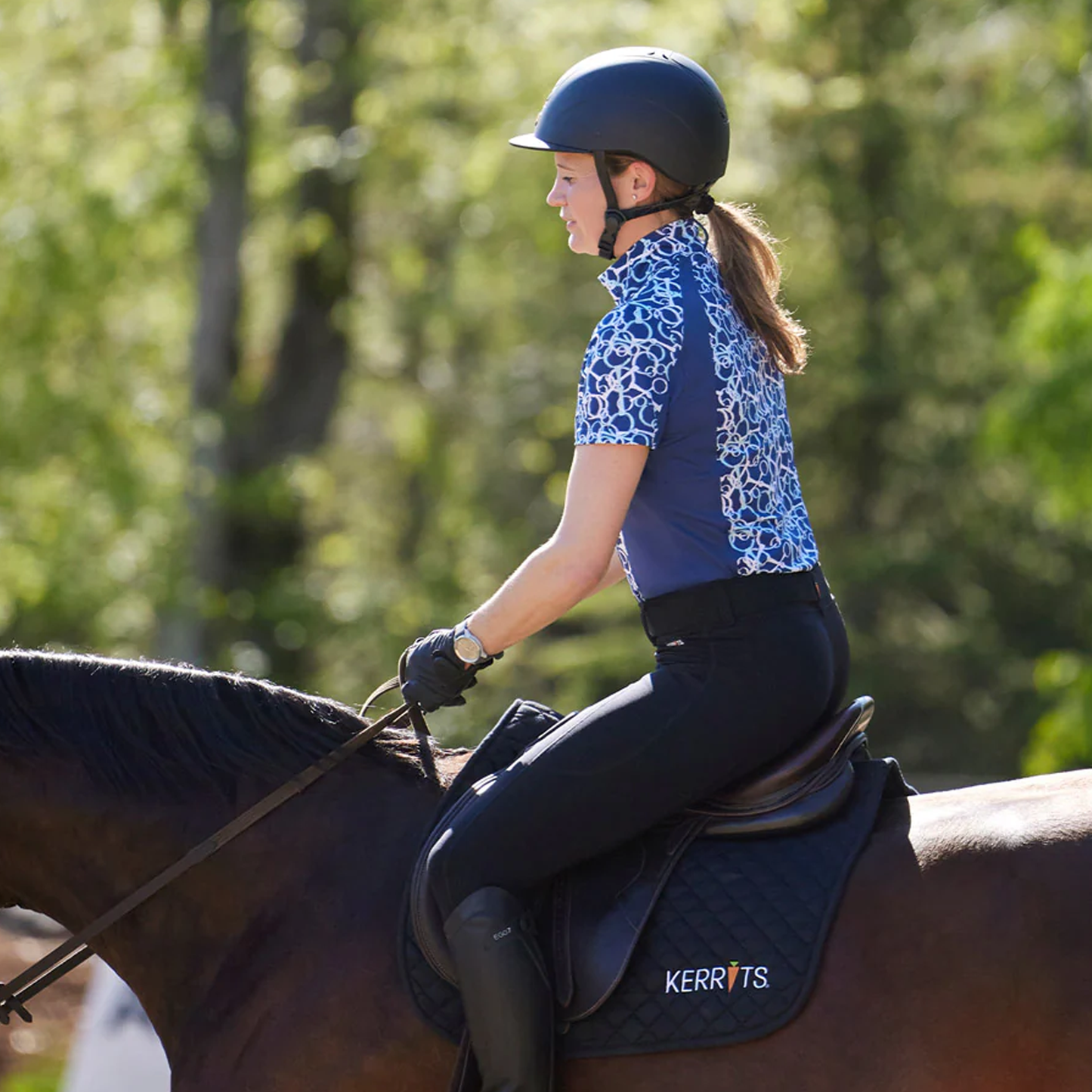 Balance Ice Fil Short Sleeve Riding Shirt