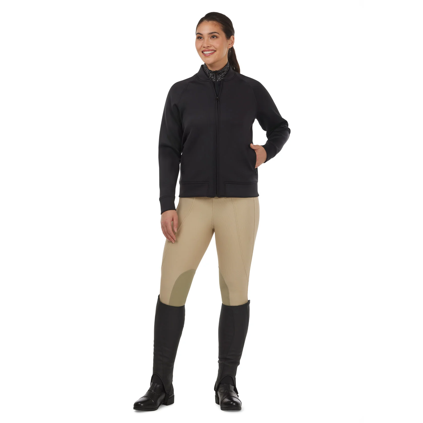 Bits N Crops Bomber Riding Jacket