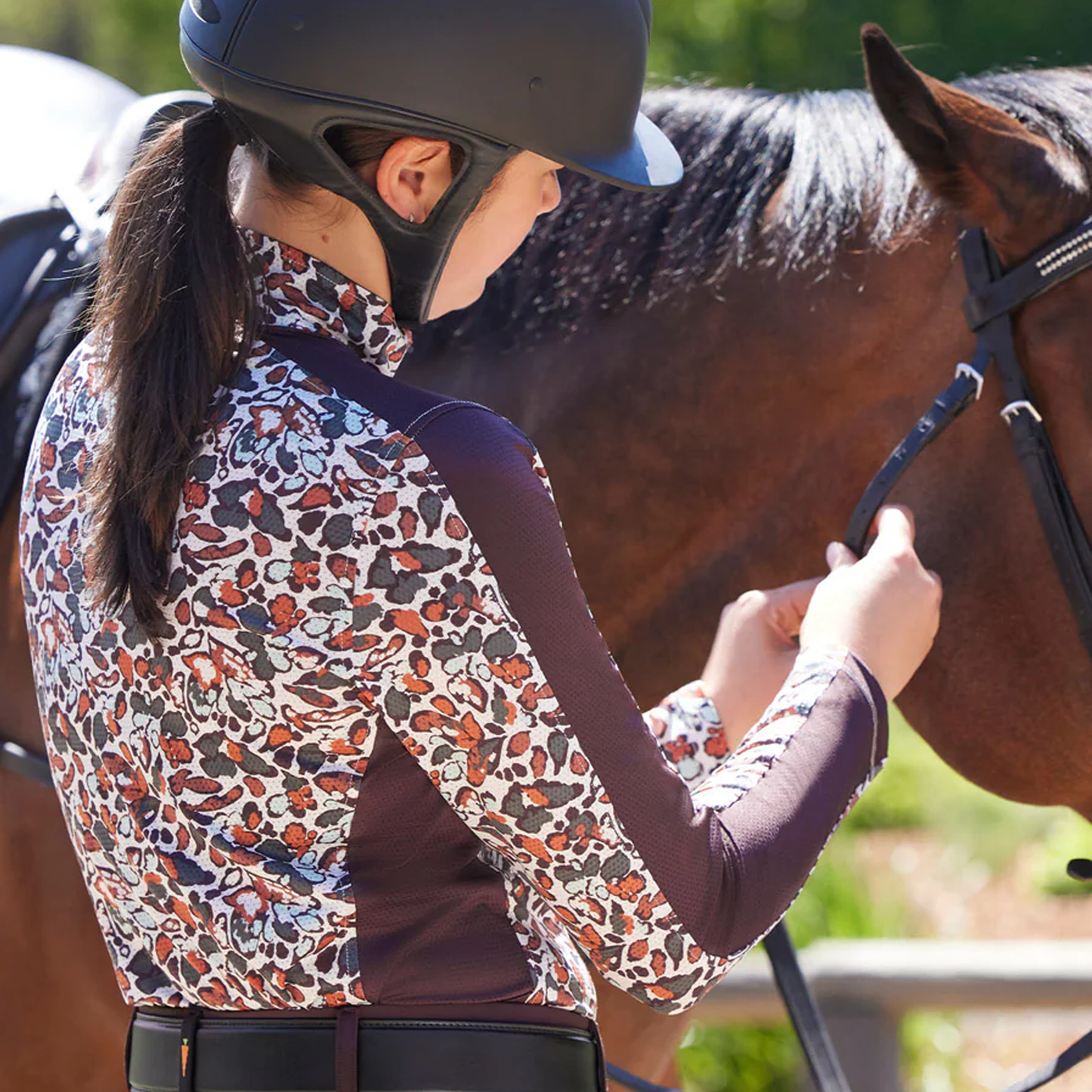 Breeze Ice Fil Long Sleeve Riding Shirt
