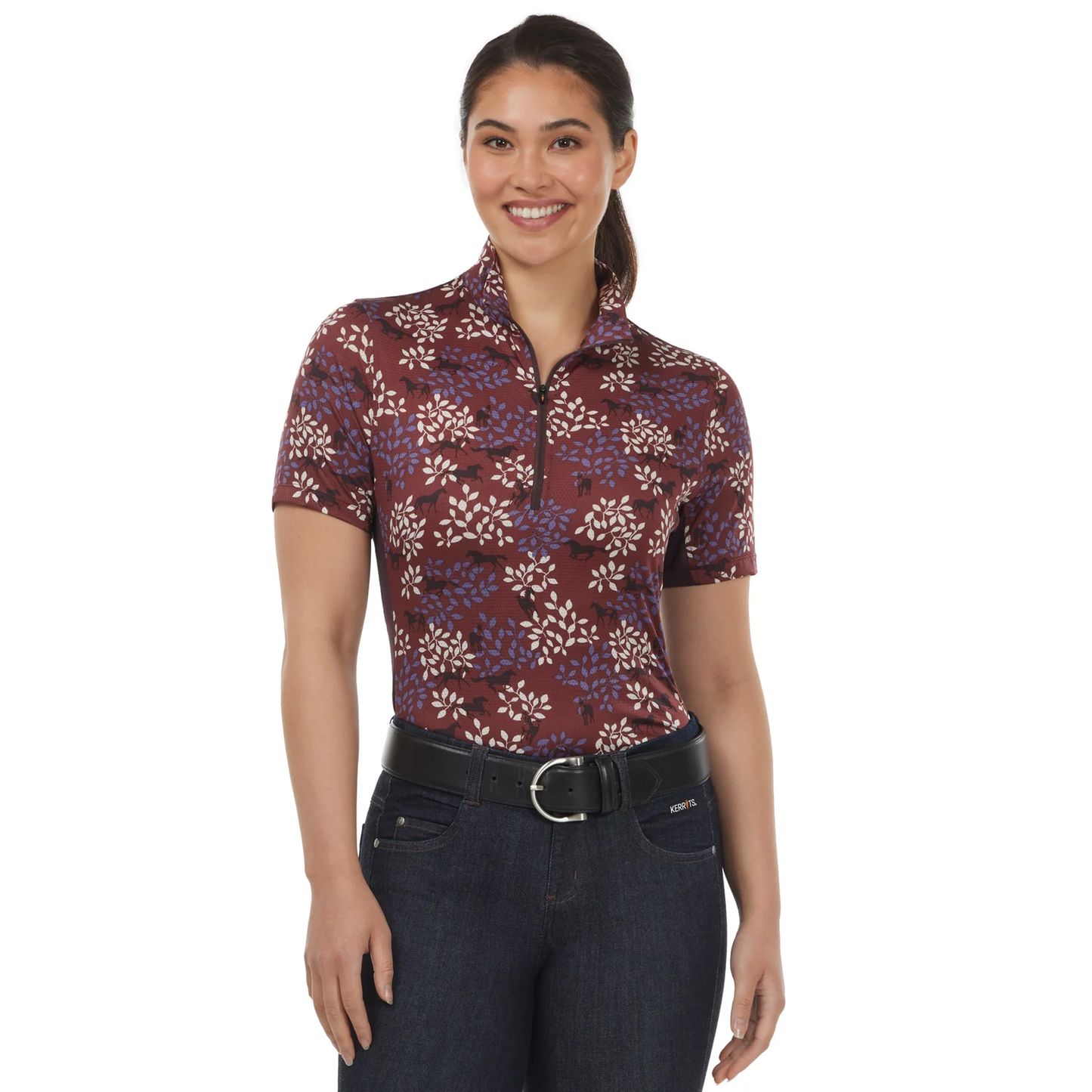 Breeze Ice Fil Short Sleeve Riding Shirt