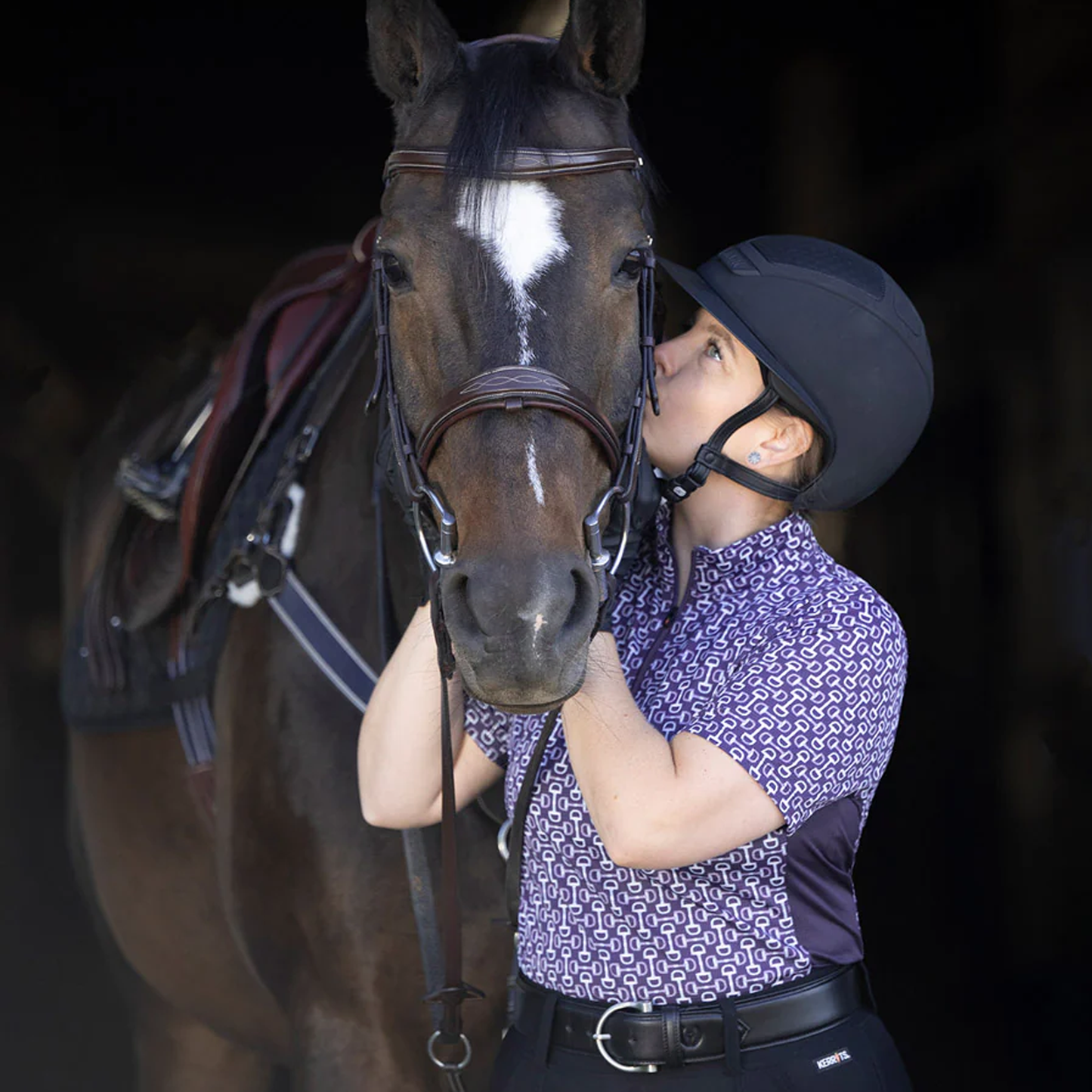 Breeze Ice Fil Short Sleeve Riding Shirt