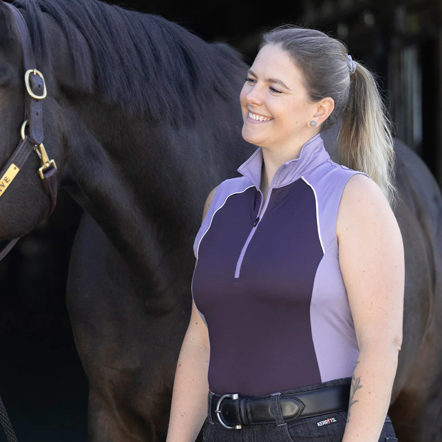 Charisma Coolcore Sleeveless Riding Shirt