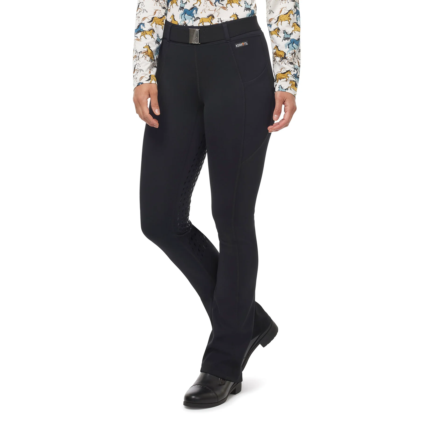 Coolcore Silicone Full Leg Bootcut Riding Tight