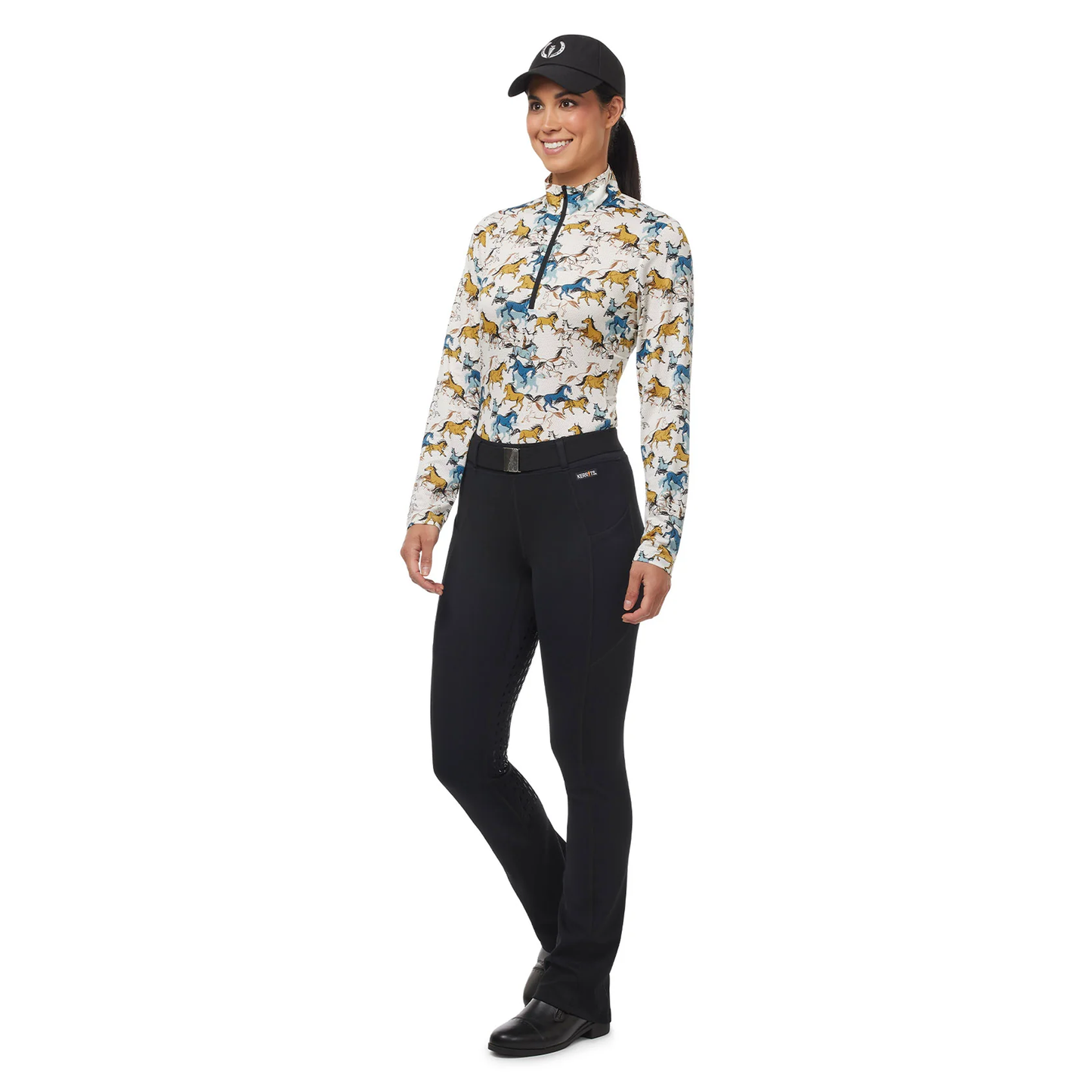 Coolcore Silicone Full Leg Bootcut Riding Tight
