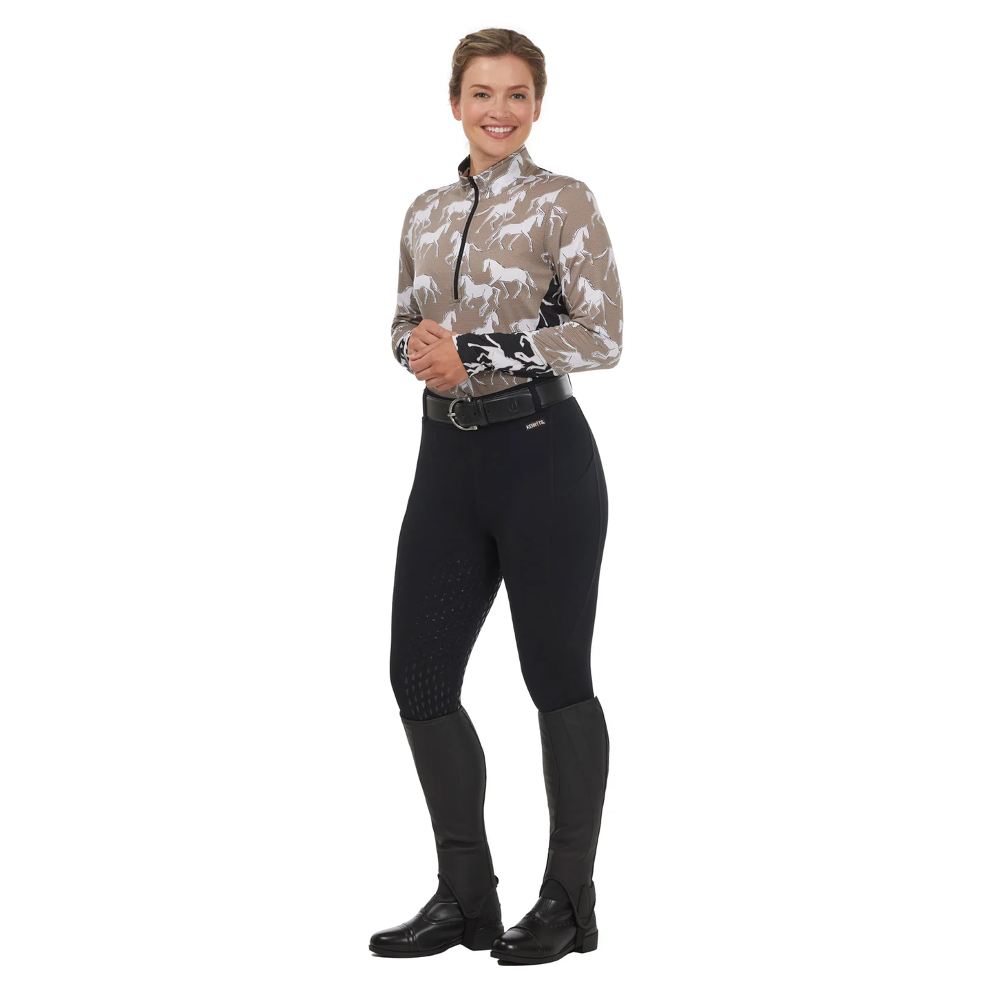Coolcore Silicone Full Leg Riding Tech Tight