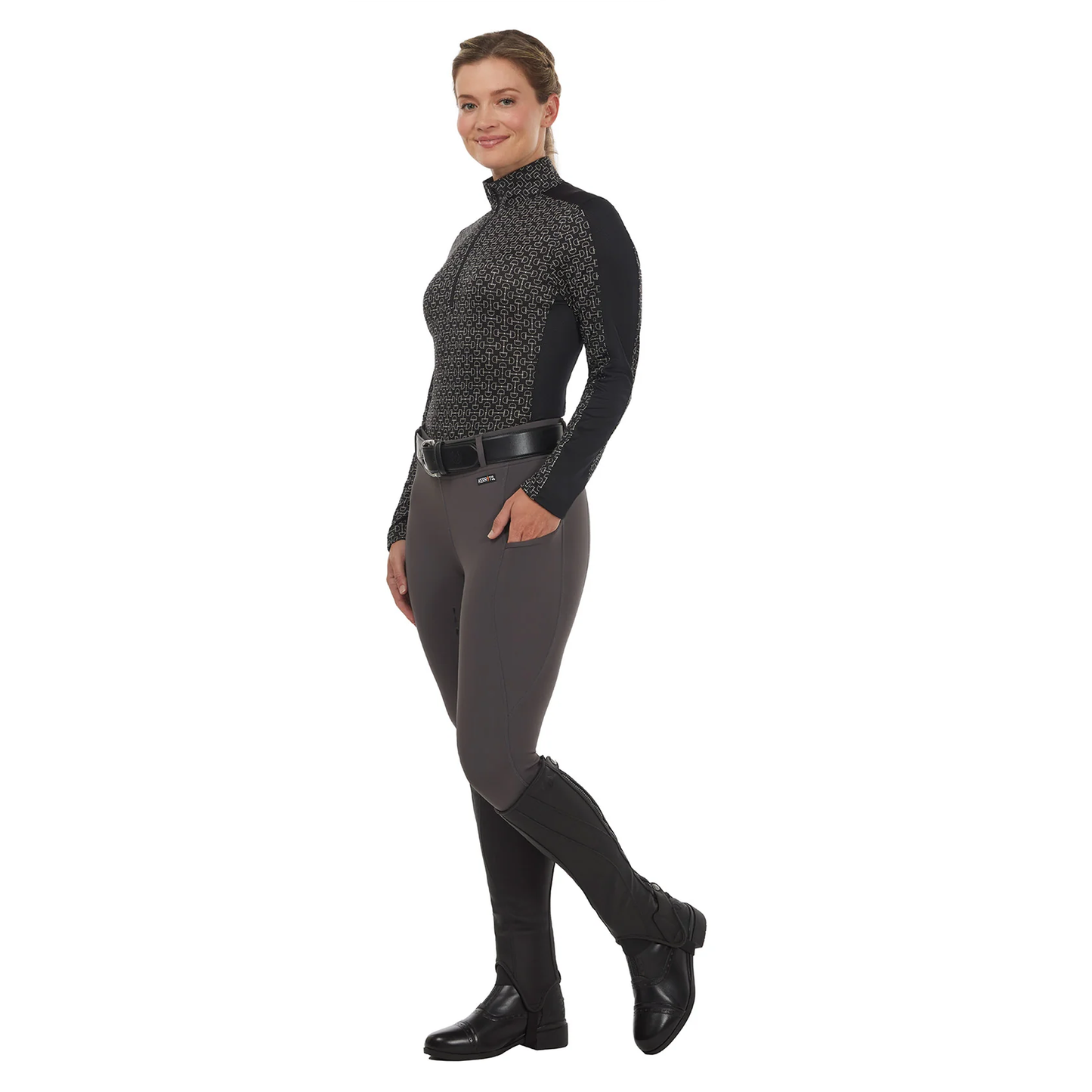 Coolcore Silicone Full Leg Riding Tech Tight