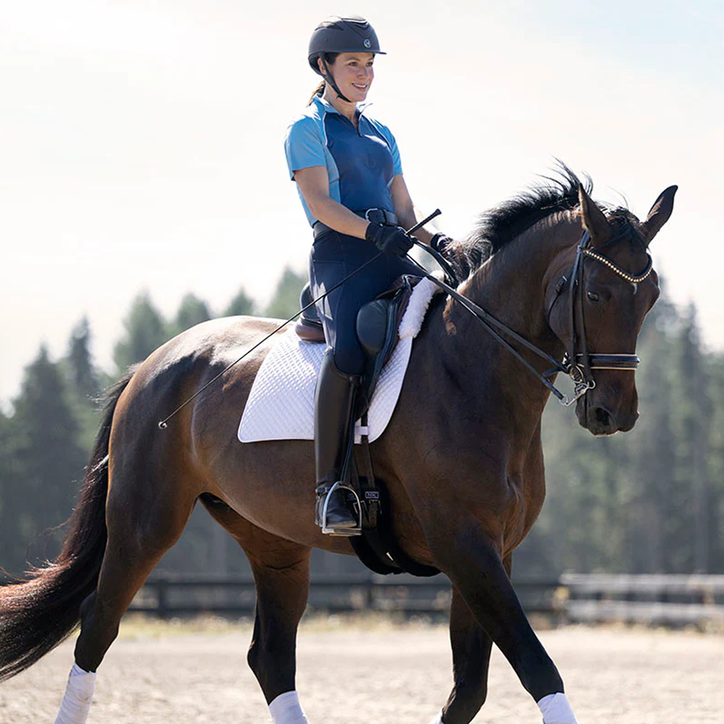 Coolcore Silicone Full Leg Riding Tech Tight