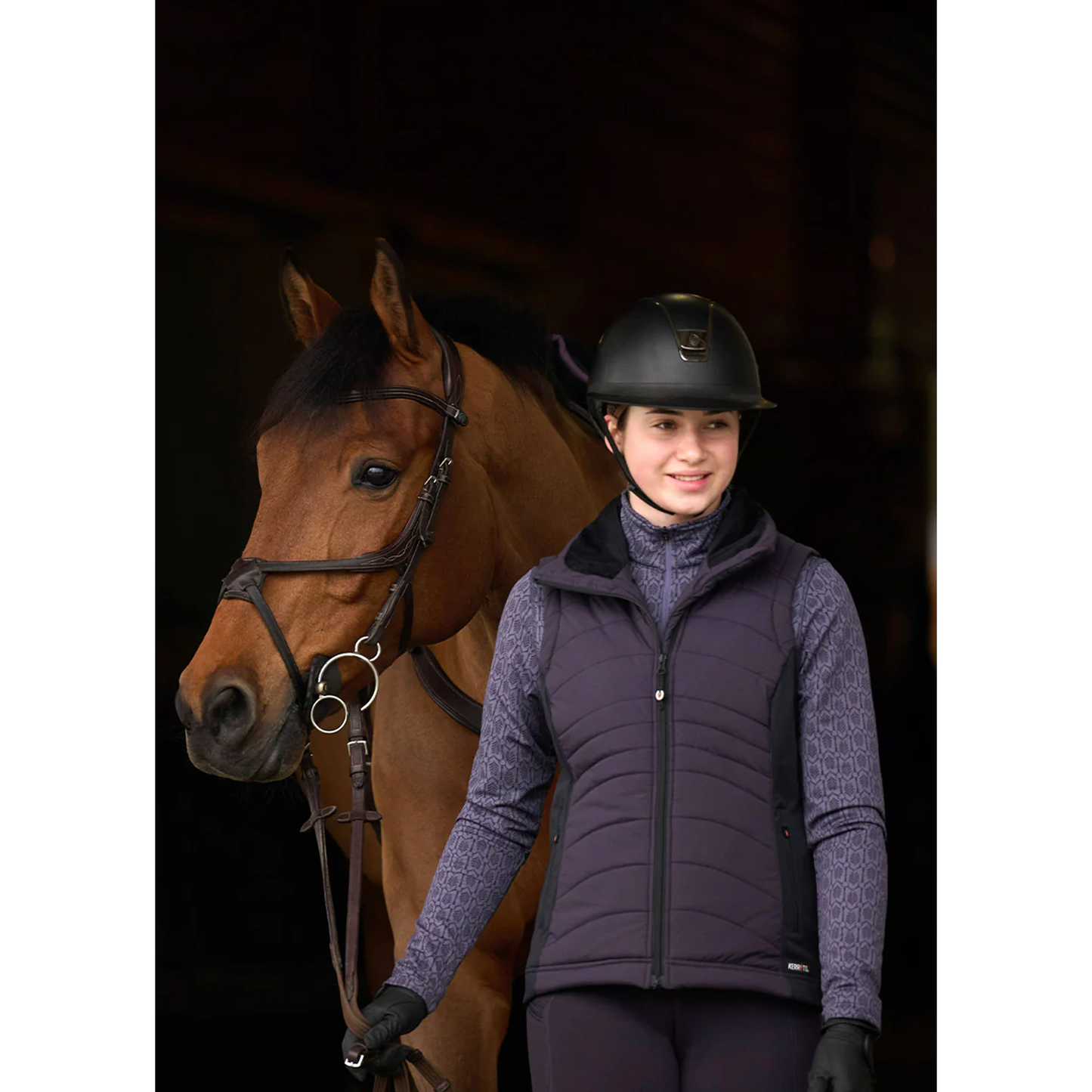 Counter Balance Quilted Riding Vest