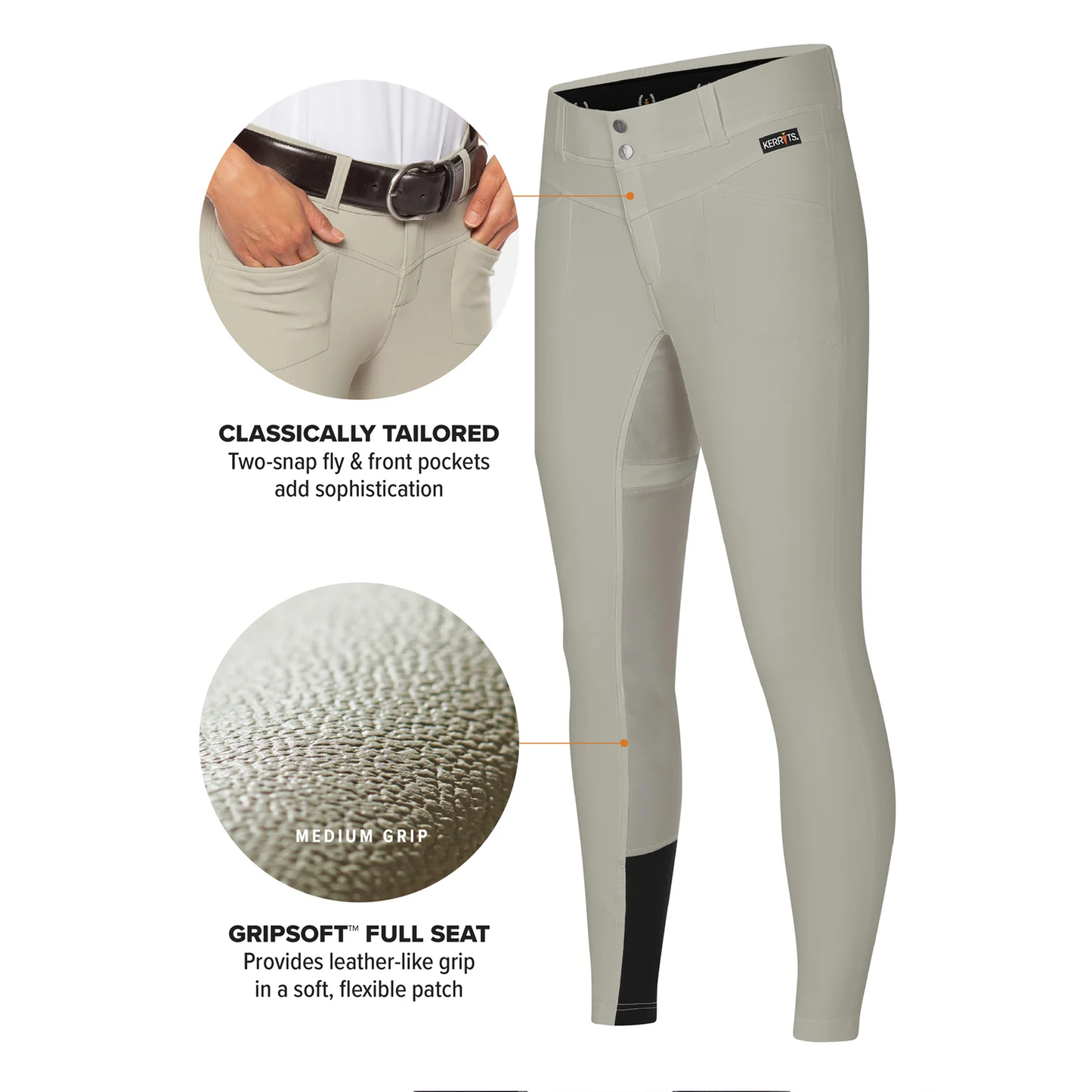Crossover Petite II Full Seat Riding Breech