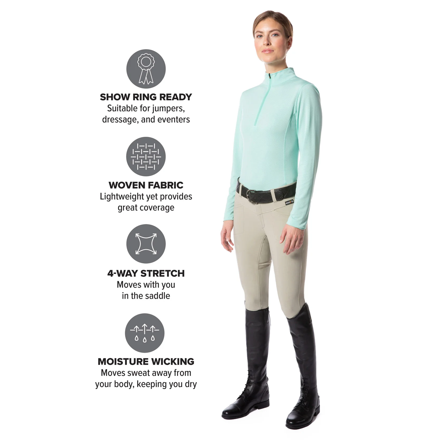 Crossover Petite II Full Seat Riding Breech