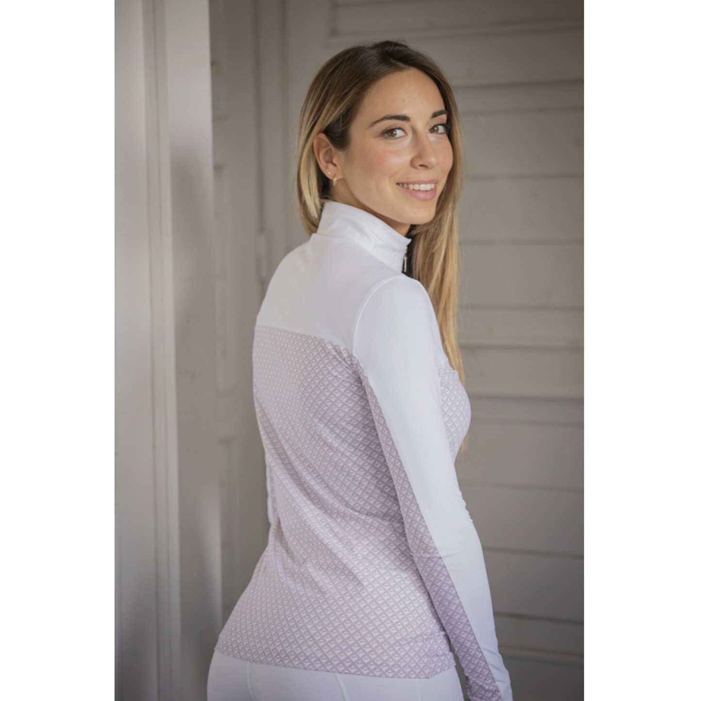 Debbie Long Sleeve Show Polo Shirt