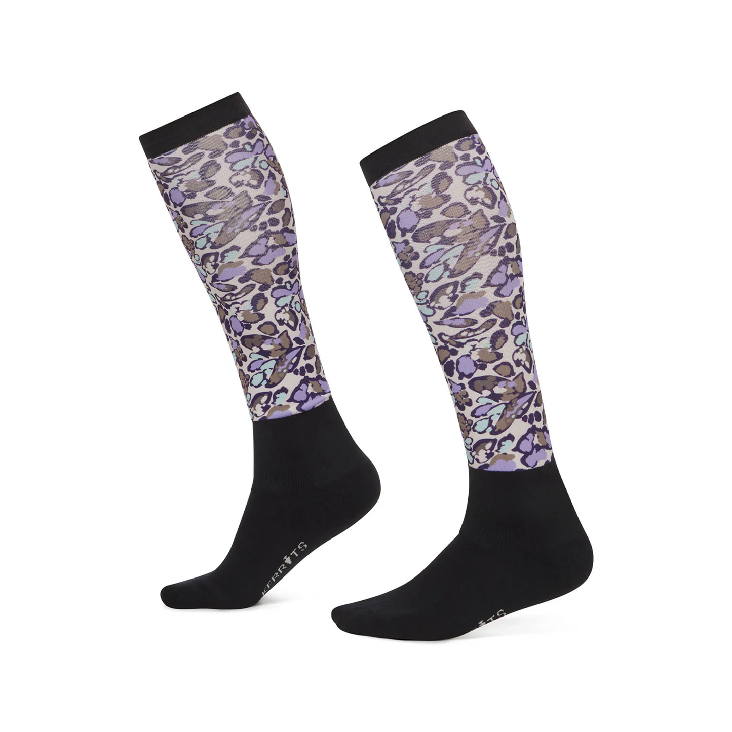 Kids Dual Print Zone Equestrian Boot Socks
