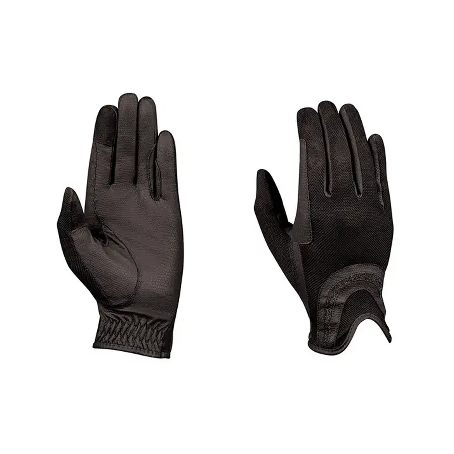 Dublin Pull On Glitter Mesh Back Riding Gloves