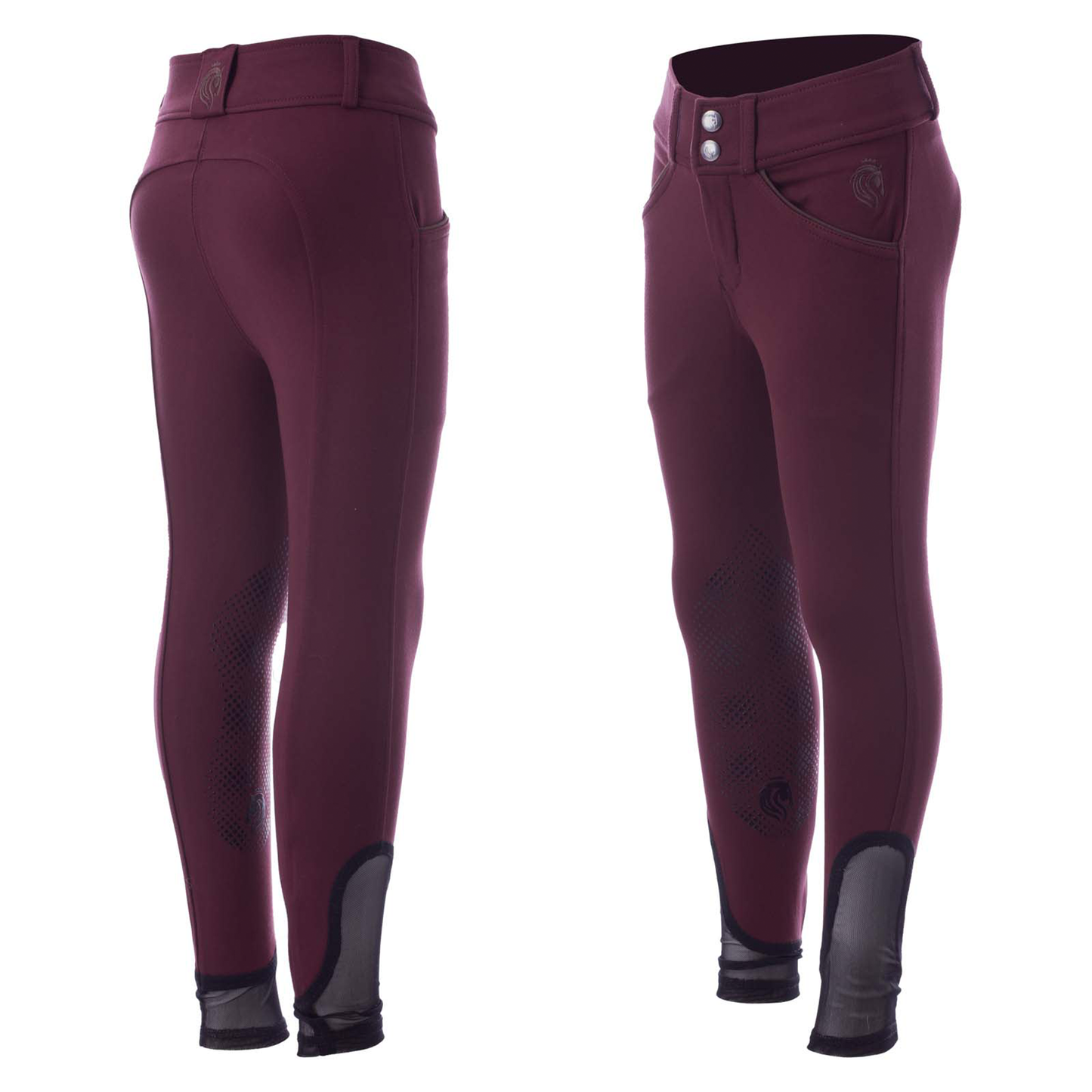 Kids Greta Silicone Knee Patch Breeches