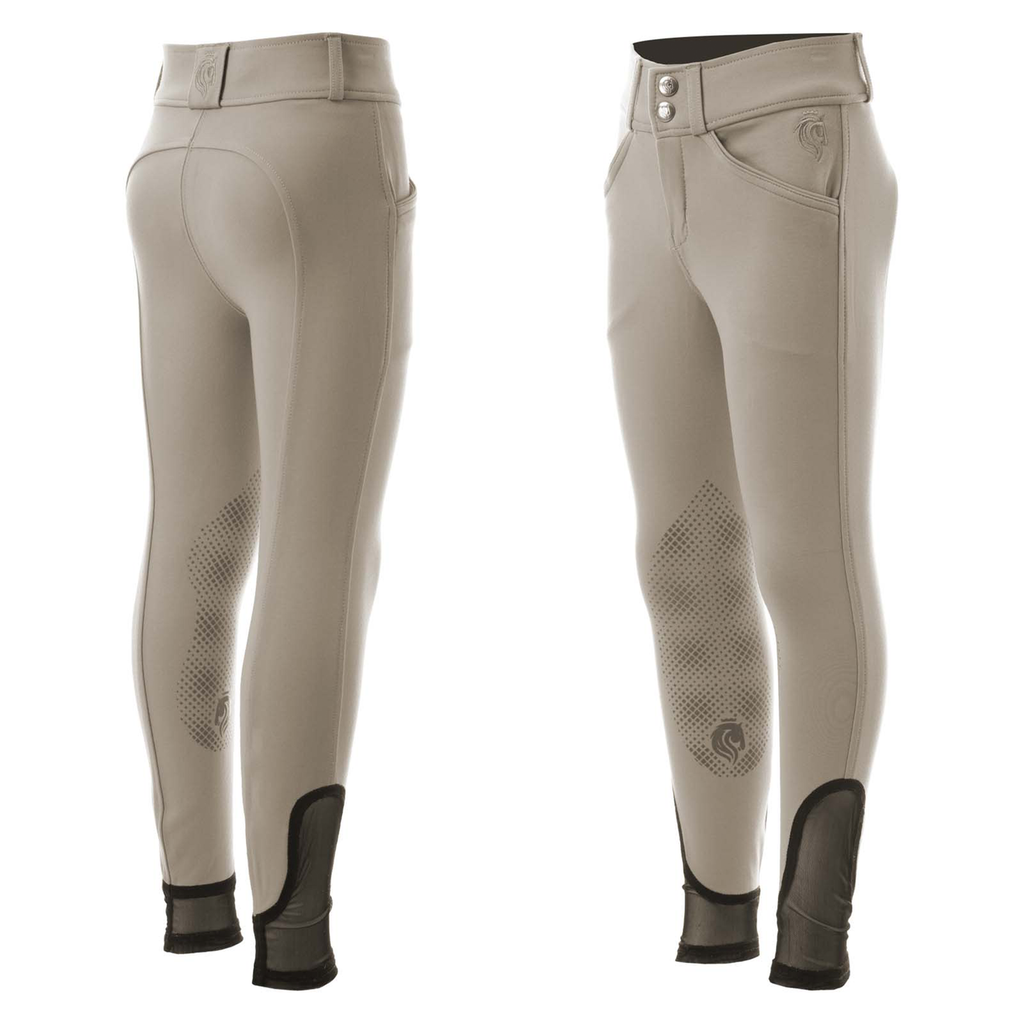 Kids Greta Silicone Knee Patch Breeches