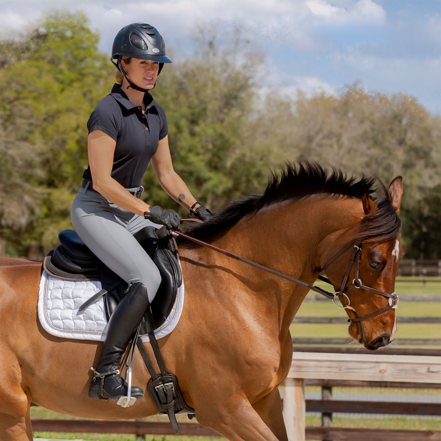 Maud Knee Patch Breeches