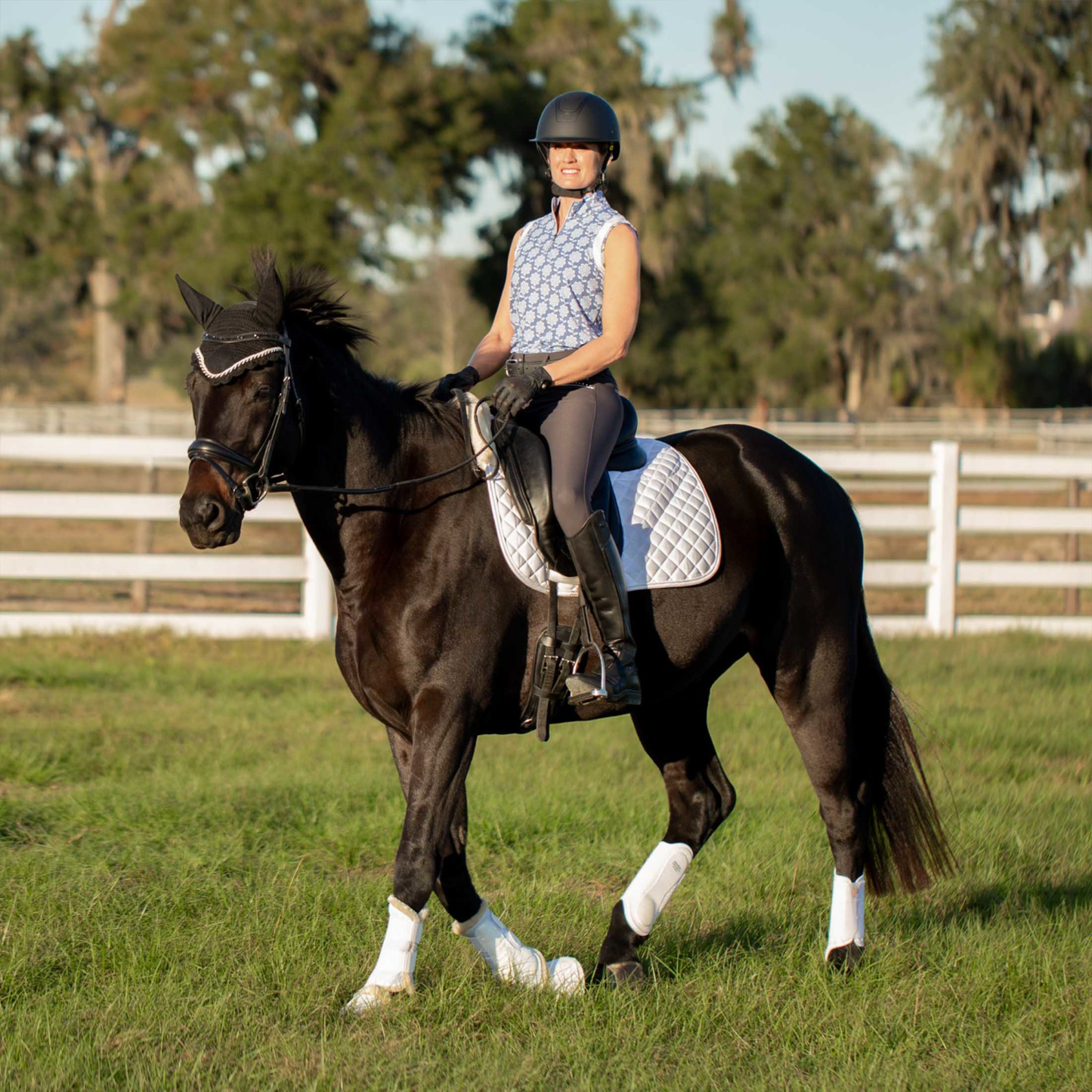 Victoria Silicone Knee Patch Breeches