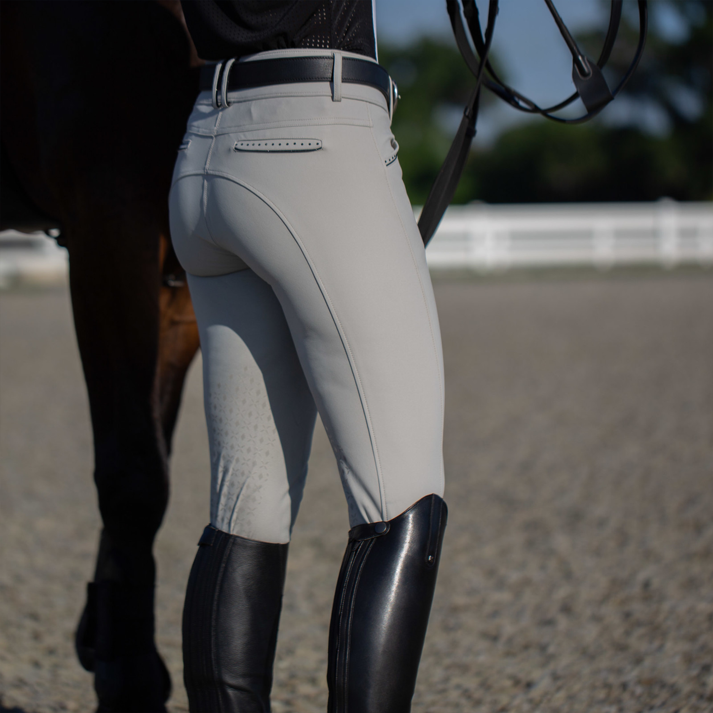 Victoria Silicone Knee Patch Breeches