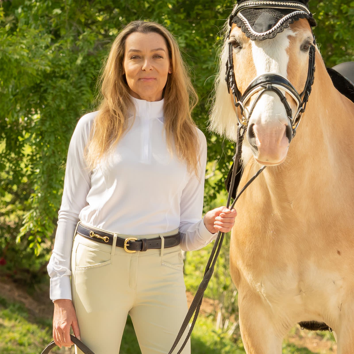 Victoria Silicone Knee Patch Breeches