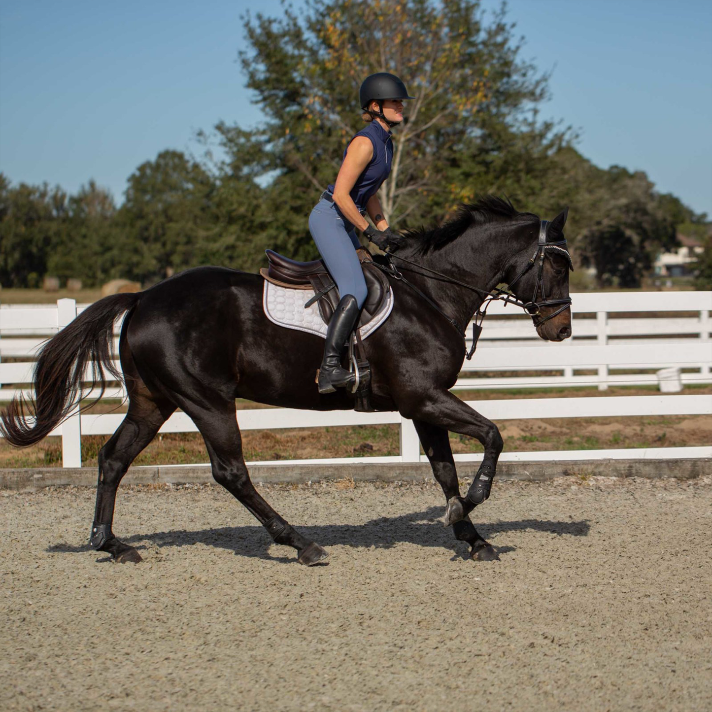 Victoria Silicone Knee Patch Breeches