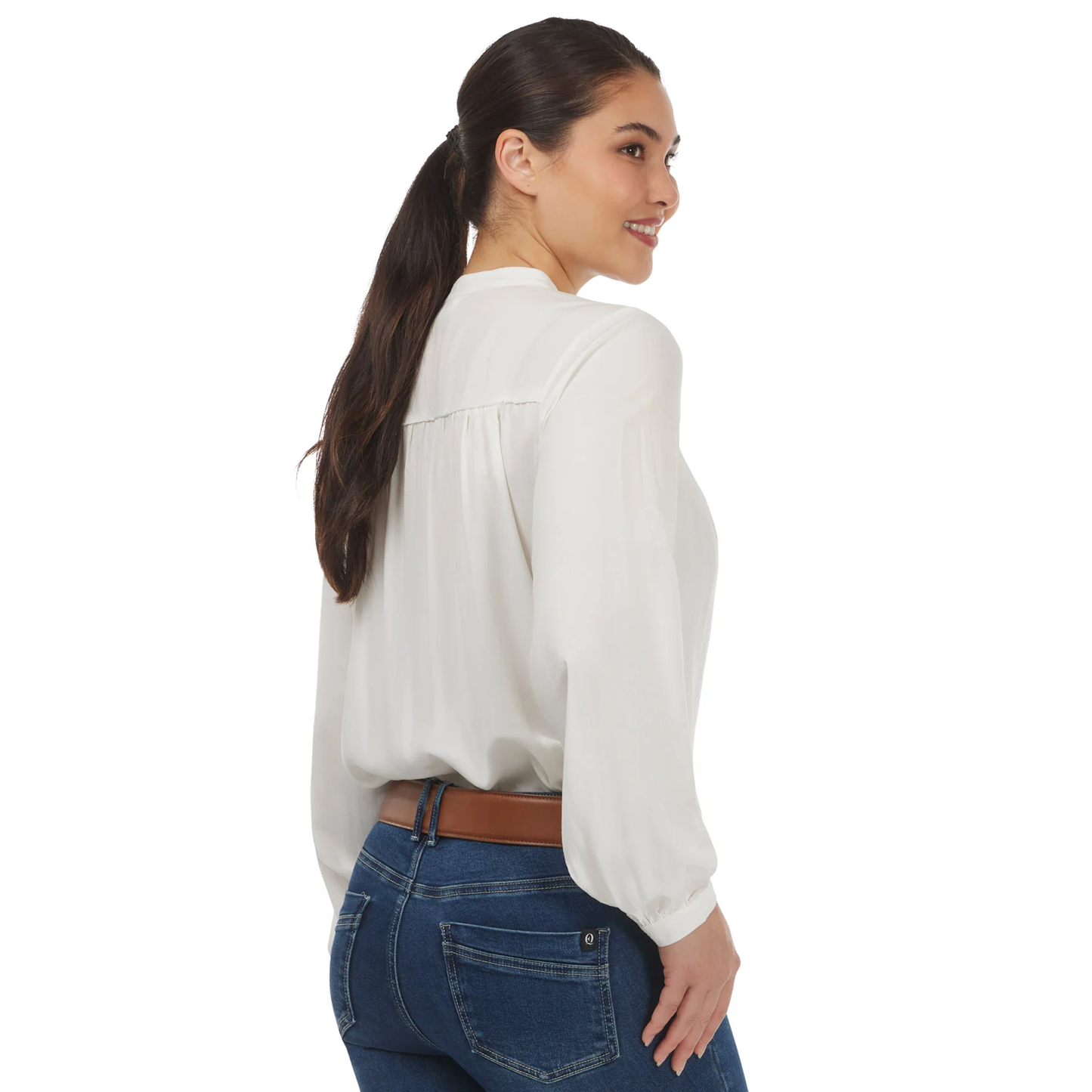 Hollyhocks & Horseshoes Blouse