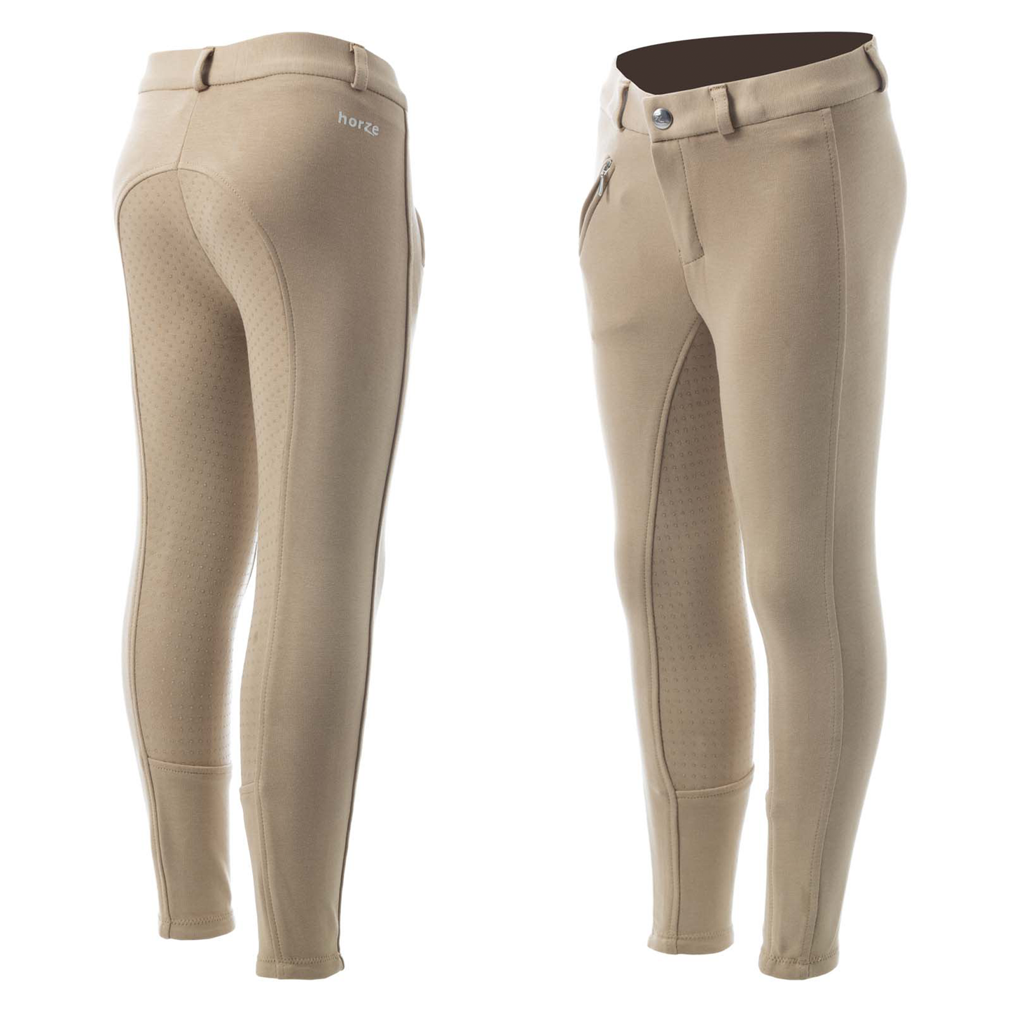 Kids Horze Active Silicone Full Seat Breeches