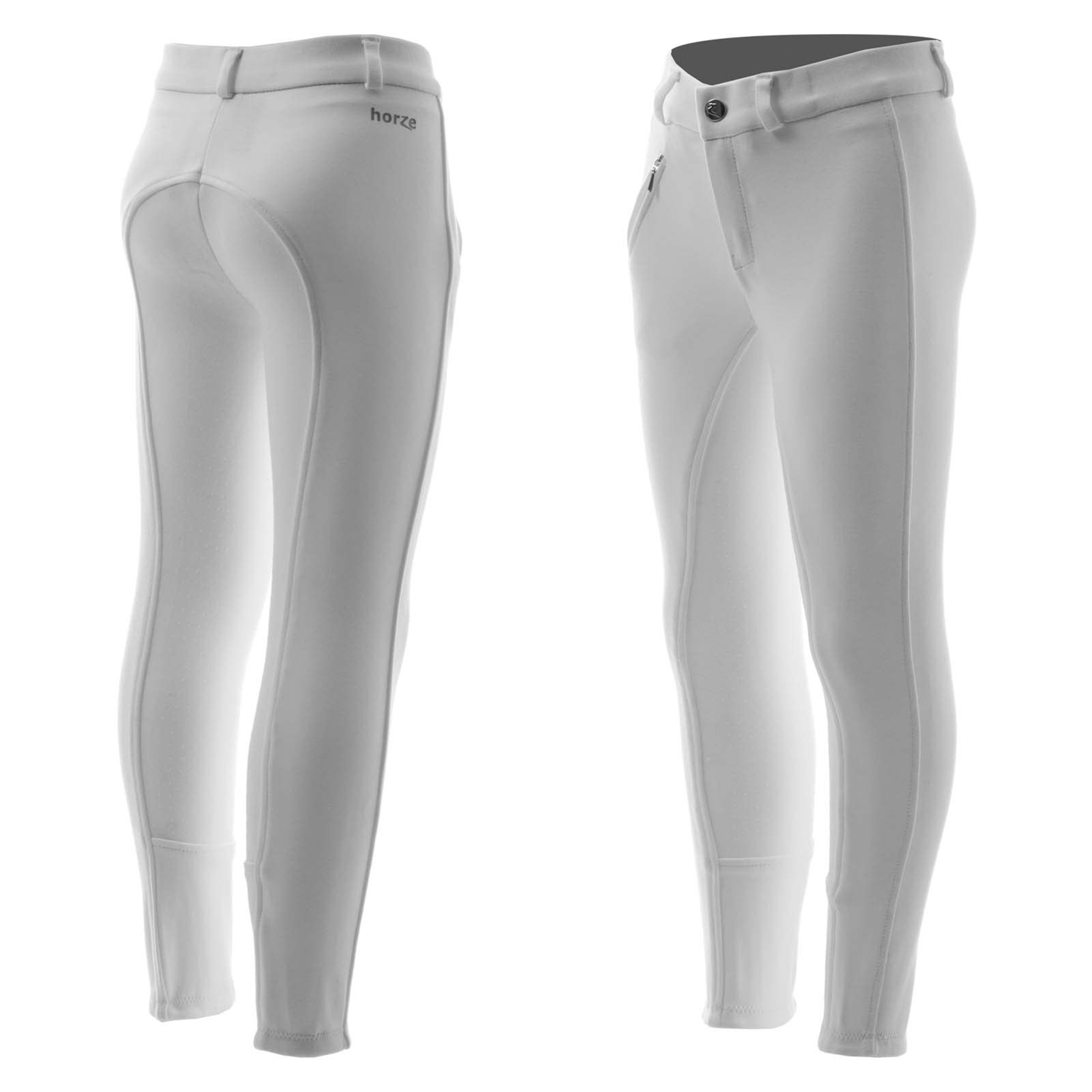 Kids Horze Active Silicone Full Seat Breeches