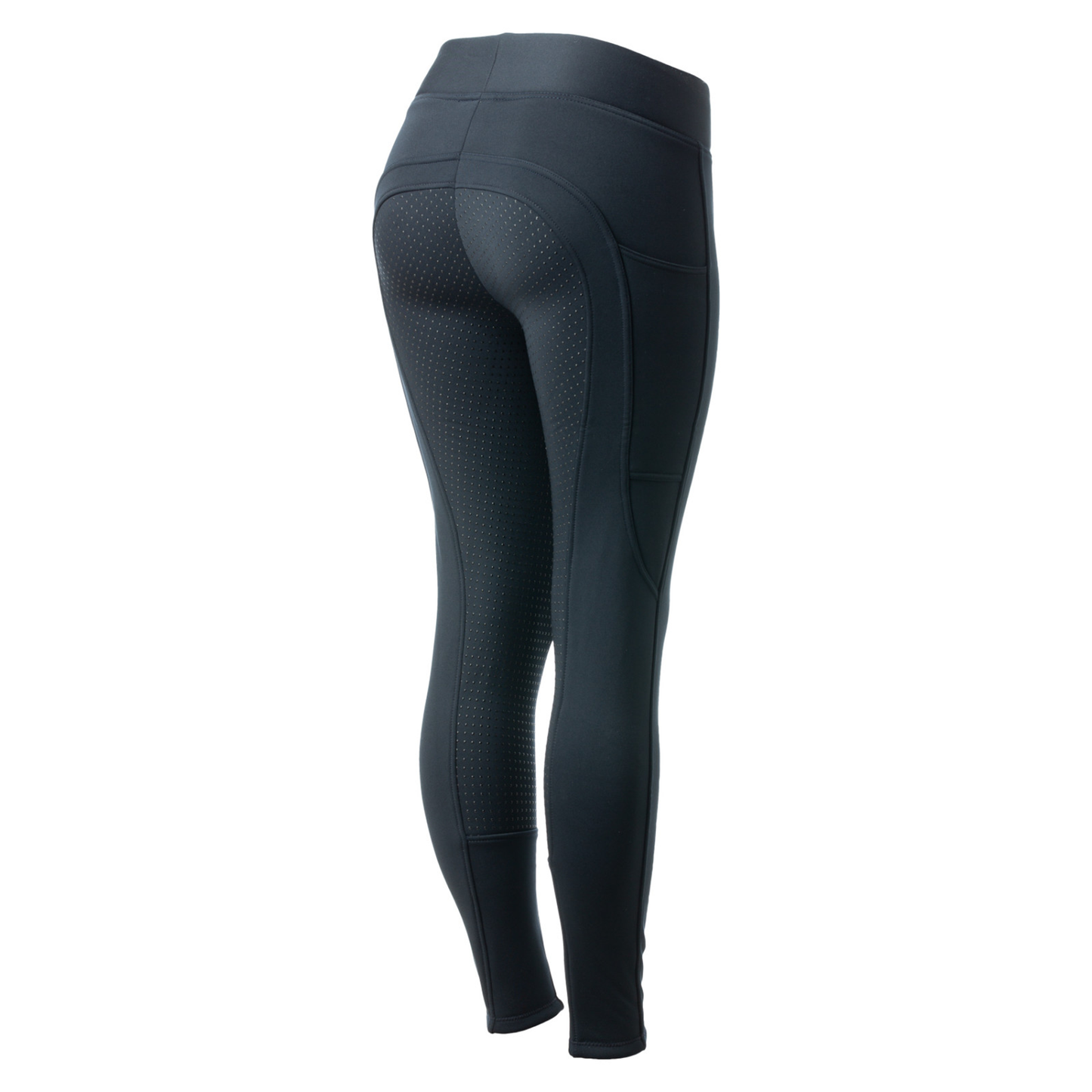 Horze Active Winter Silicone Full Seat Tights w/ Phone Pockets