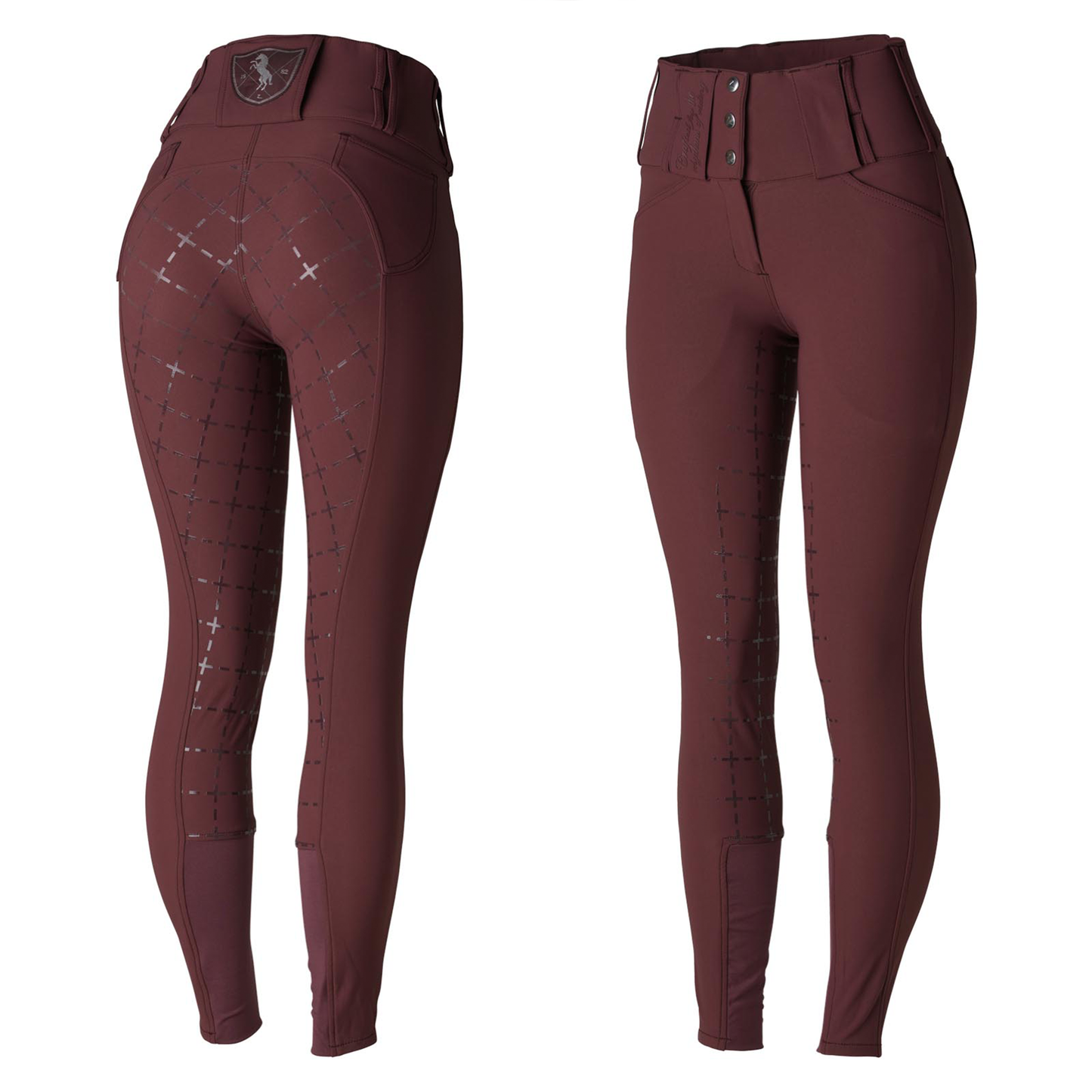 Horze Desiree Silicone Full Seat Breeches w/ Belt Loops