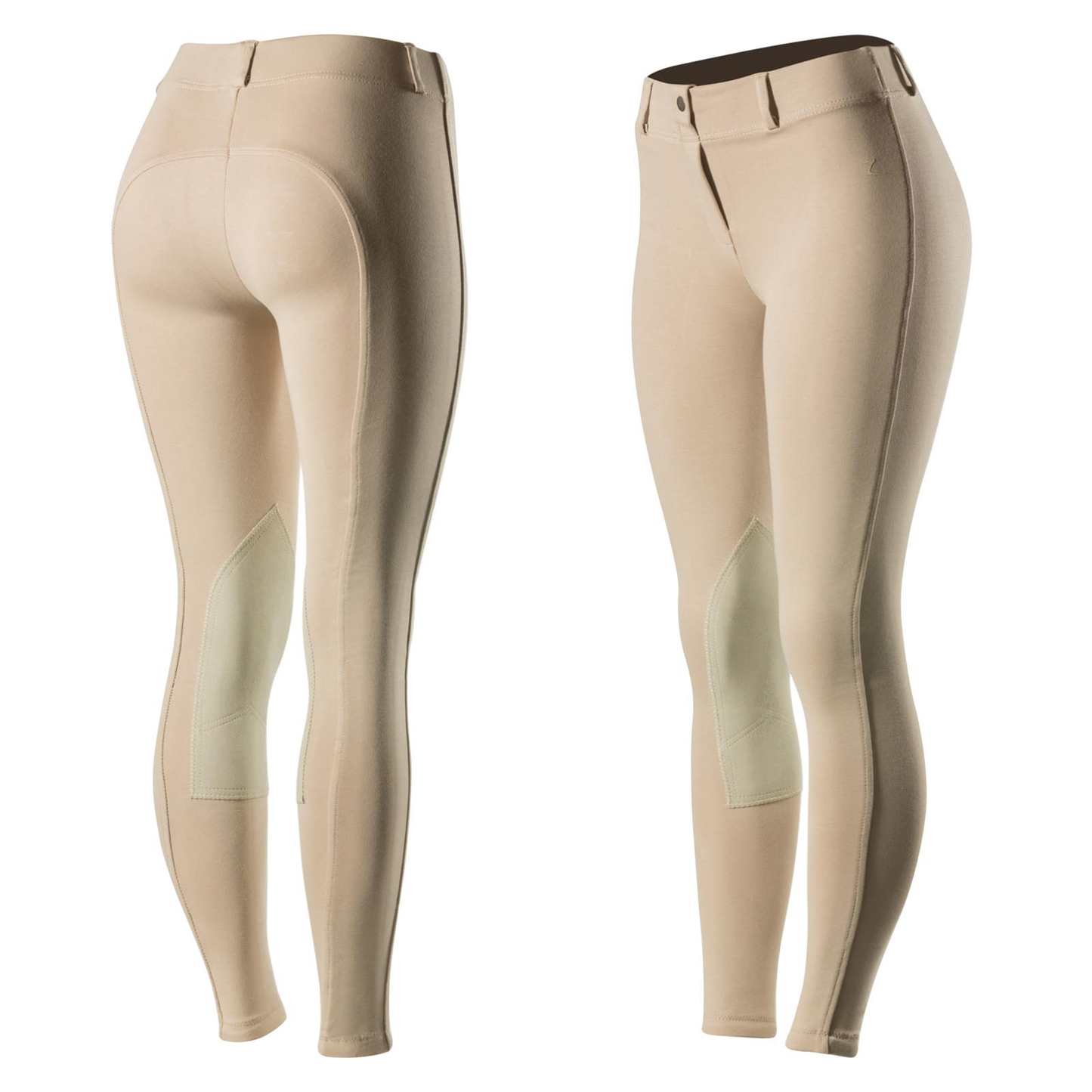 Horze Ella Pull-On Knee Patch Breeches