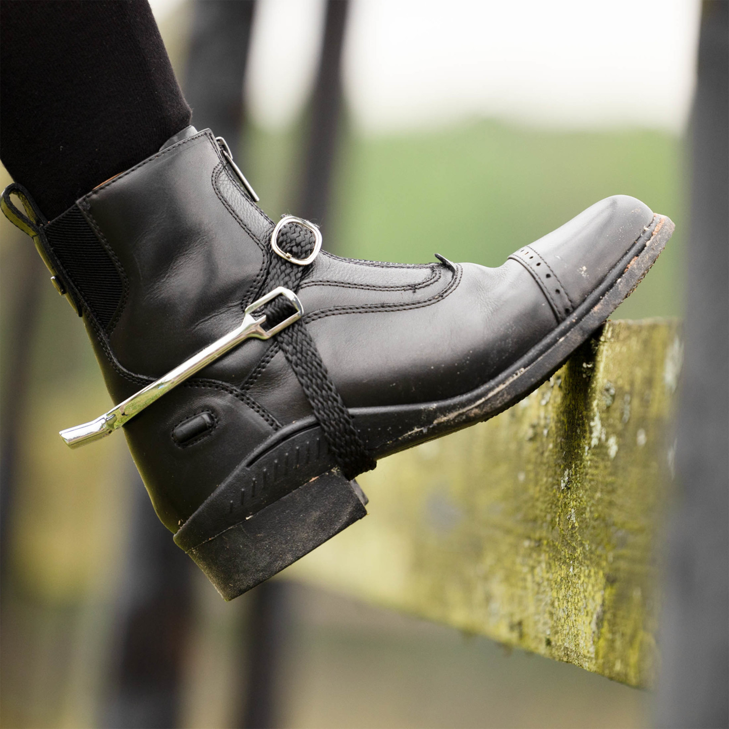Horze Flat End Spurs Set