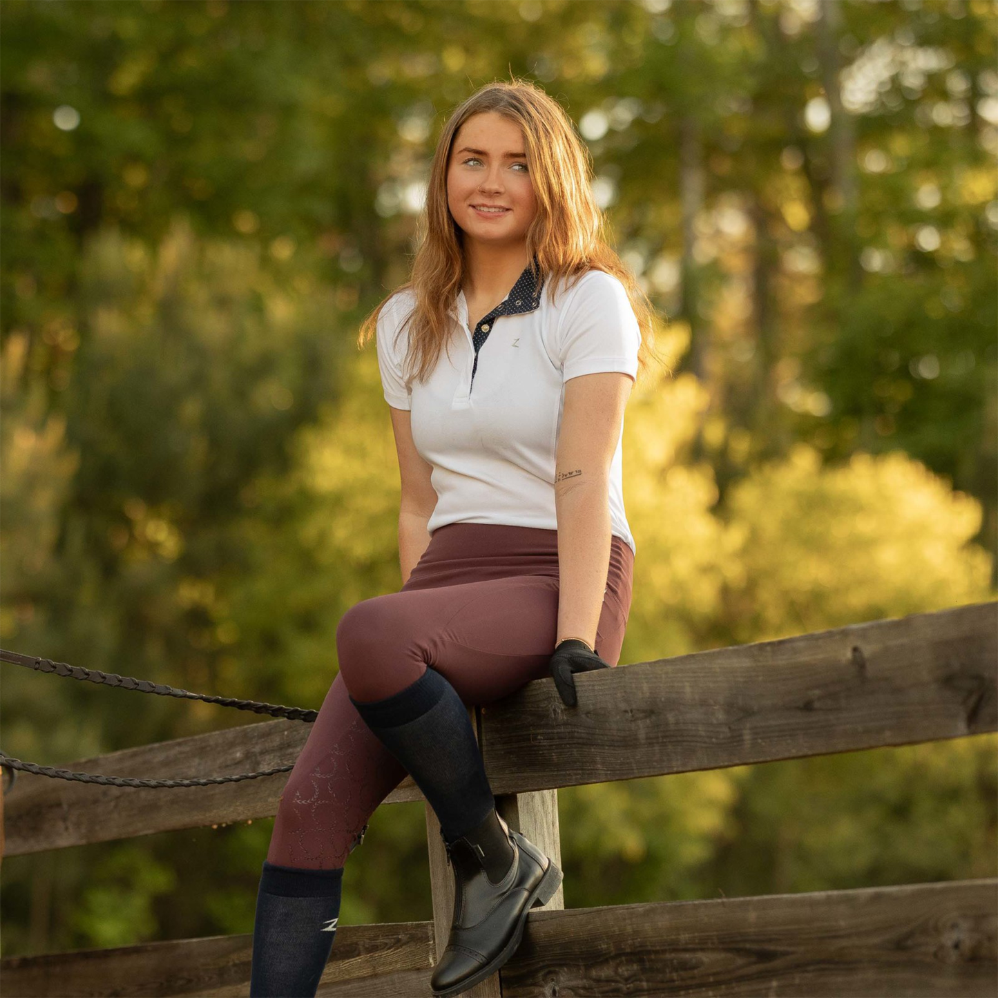 Horze Gillian Silicone Full Seat Tights