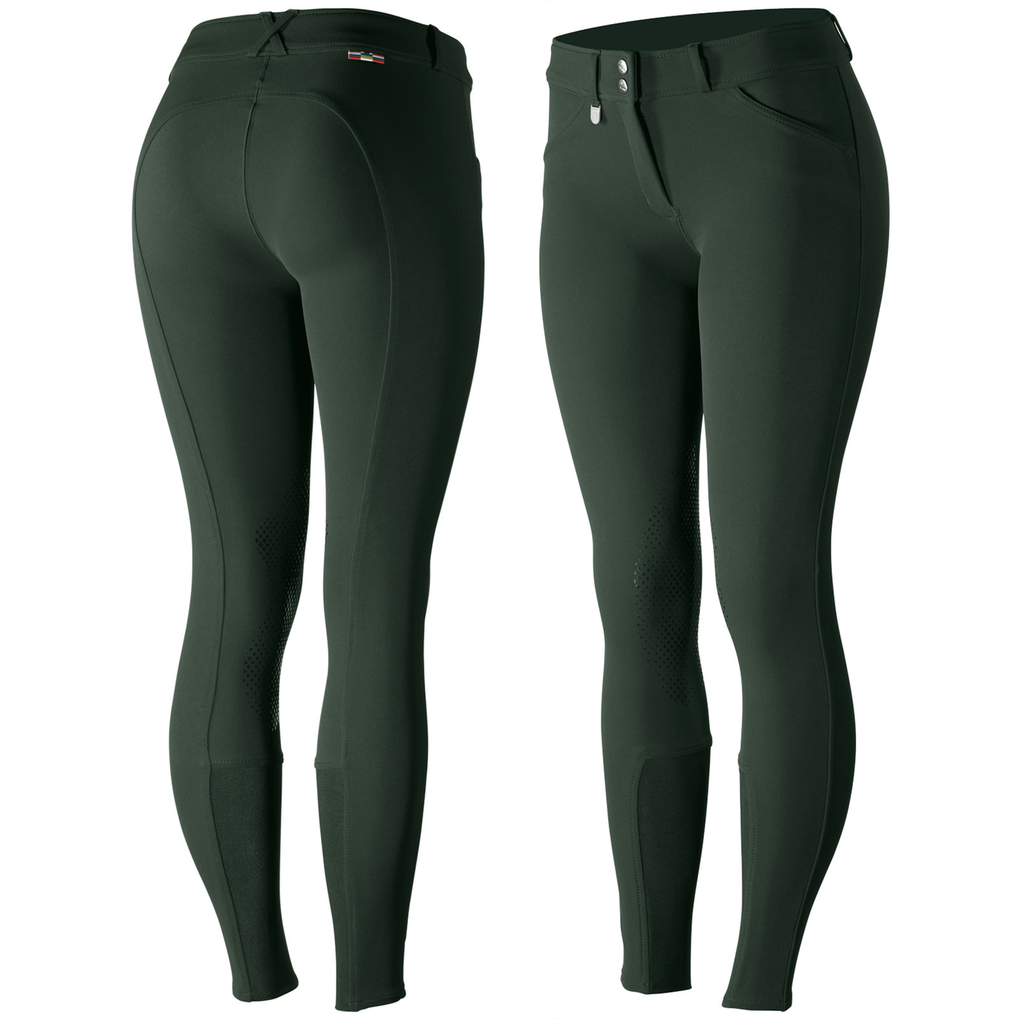 Horze Grand Prix Silicone Knee Patch Breeches