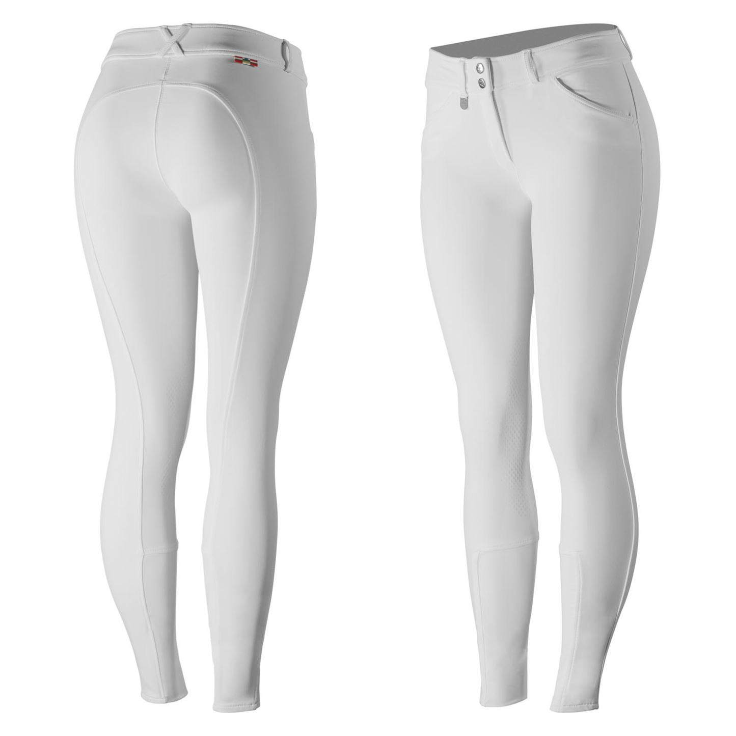 Horze Grand Prix Silicone Knee Patch Breeches
