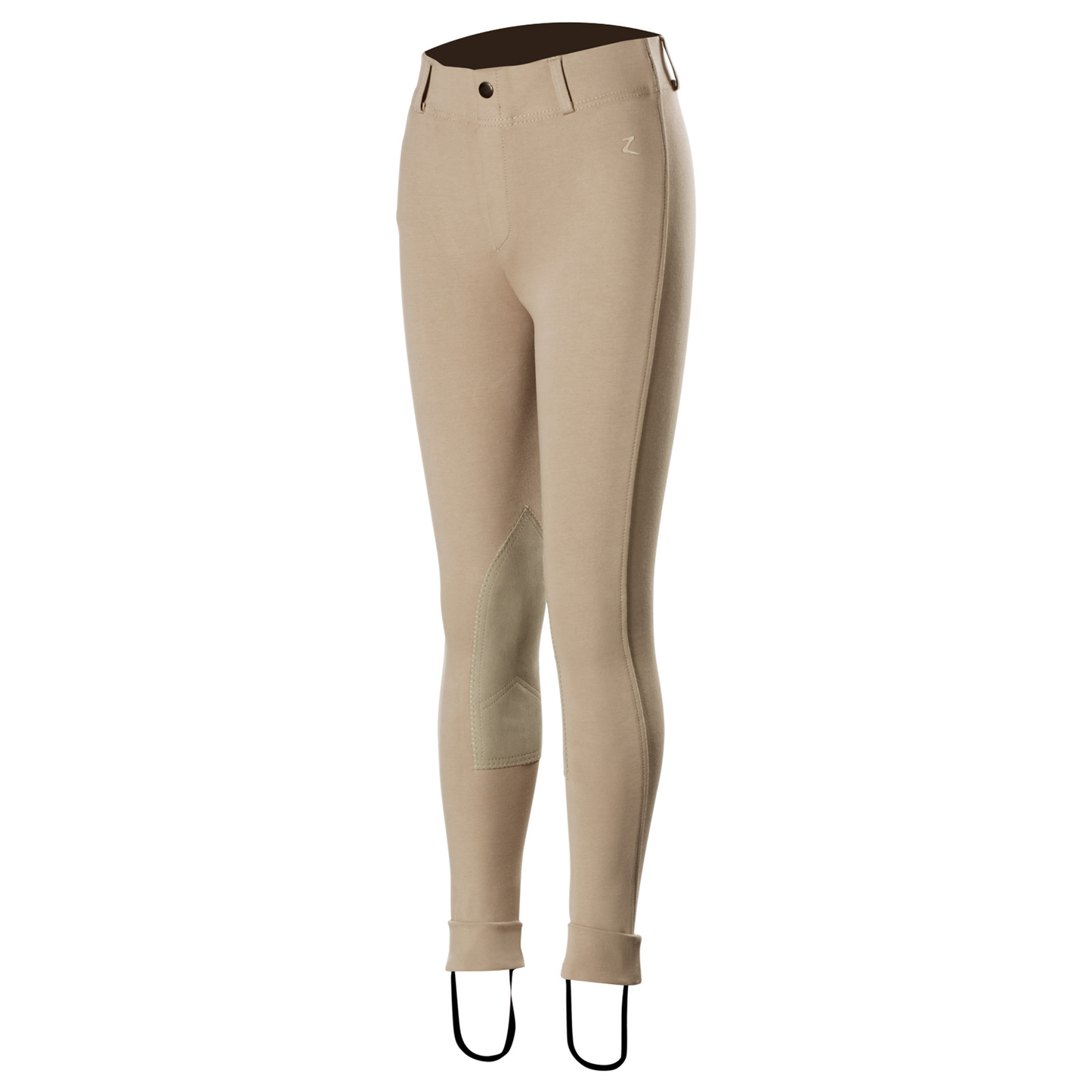 Kids Horze Nora Pull On Knee Patch Jodhpur Breeches