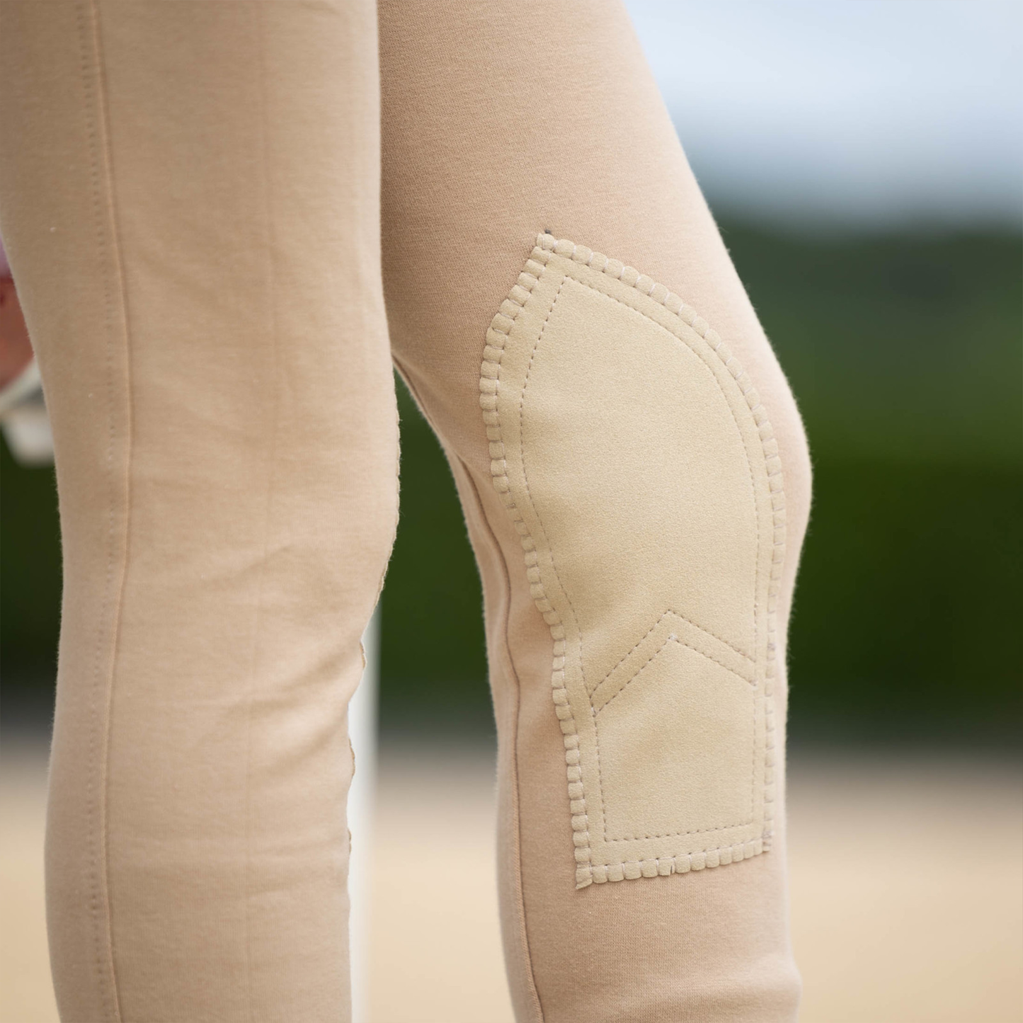 Kids Horze Nora Pull On Knee Patch Jodhpur Breeches