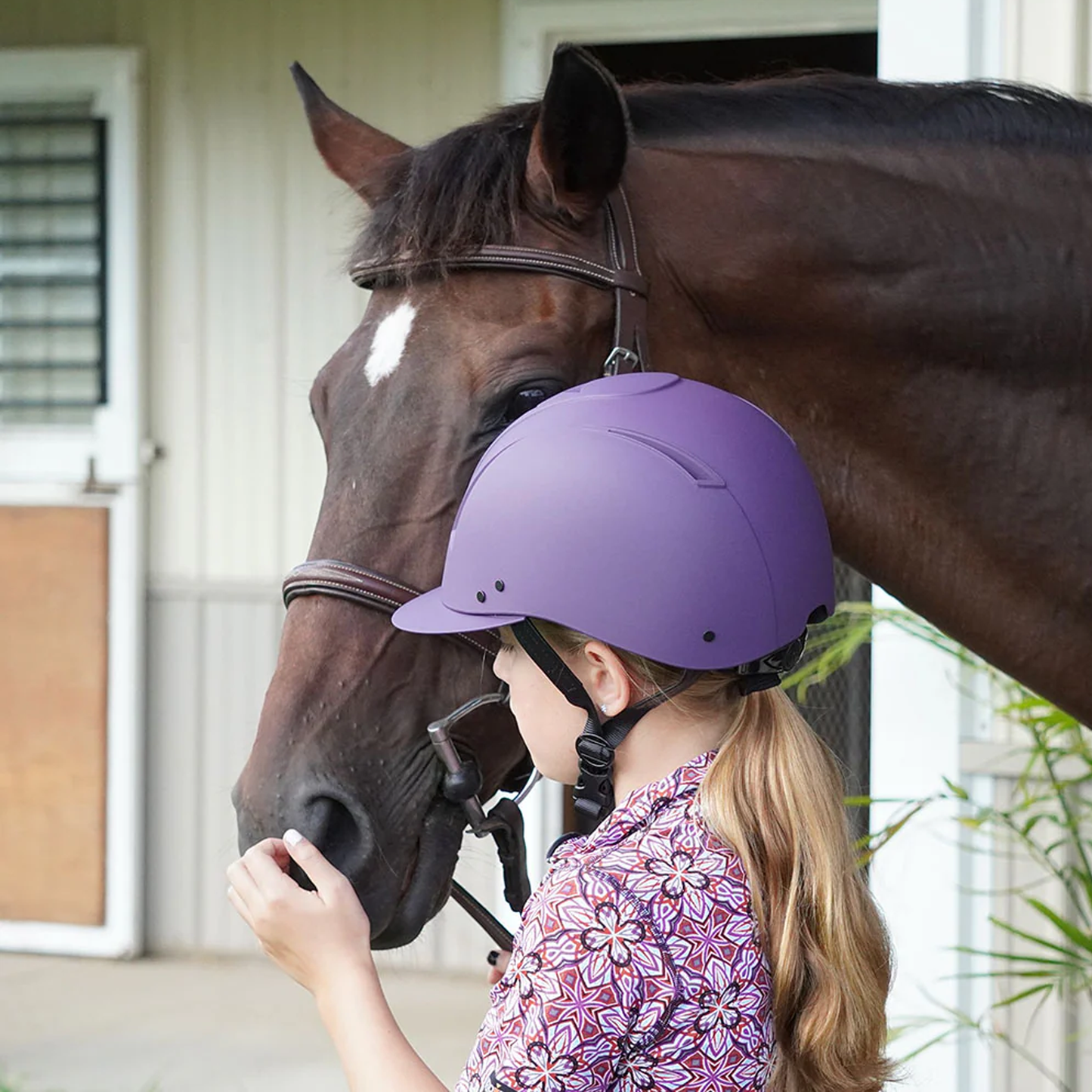 IRH Equi-Pro Deluxe Schooling Helmet w/ Sun Visor