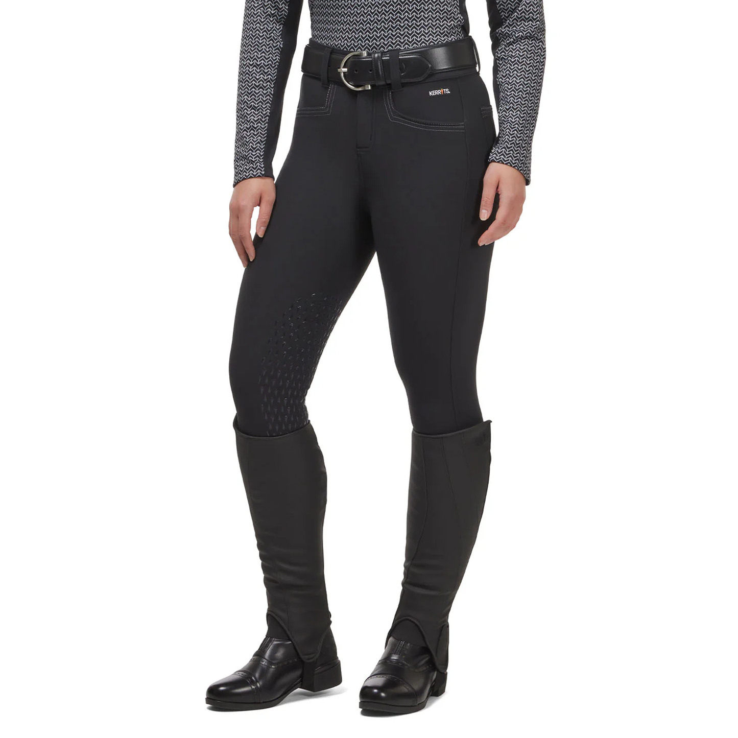 K-Flex Silicone Knee Patch Riding Breech
