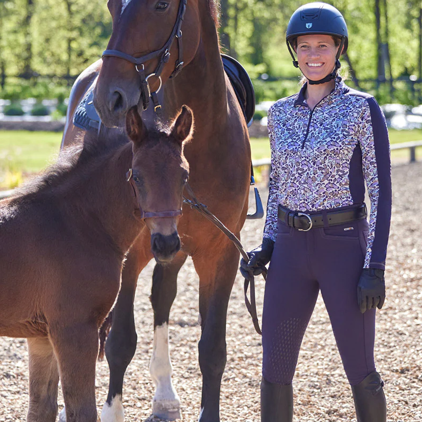 K-Flex Silicone Knee Patch Riding Breech