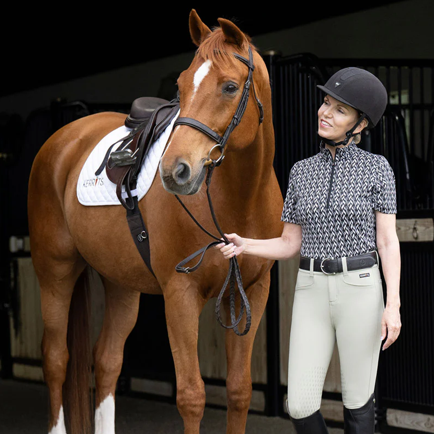 K-Flex Silicone Knee Patch Riding Breech