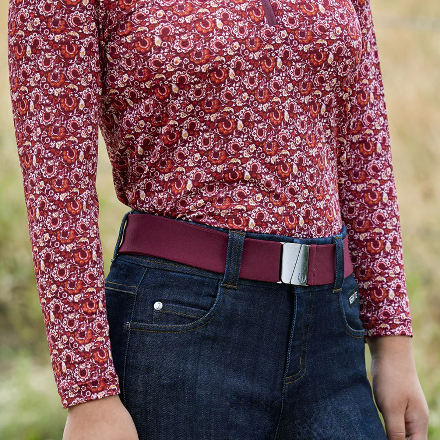 Kerrits Logo Stretch Riding Belt